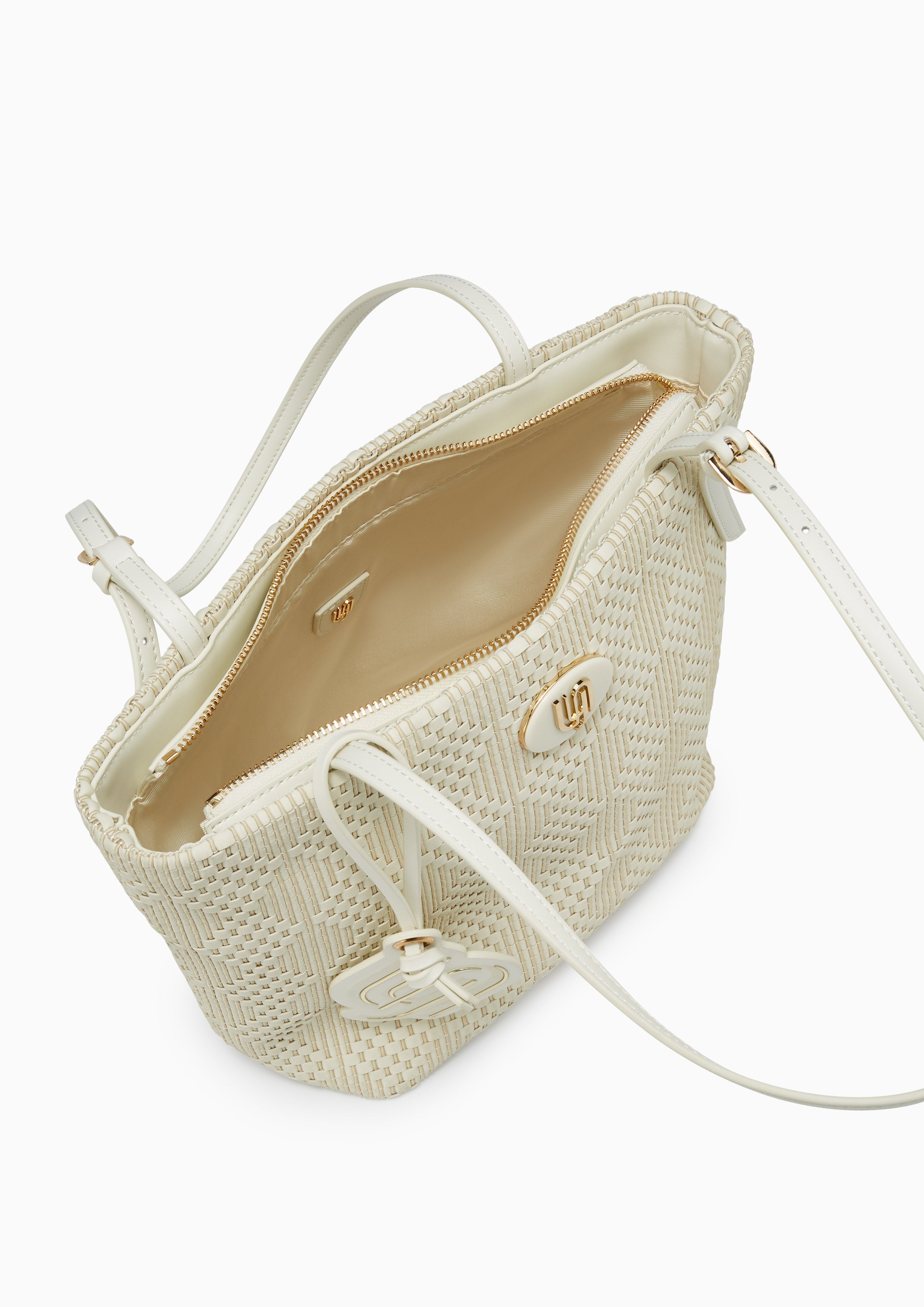 Bruna Infinite Craft M Tote Bag - Ivory