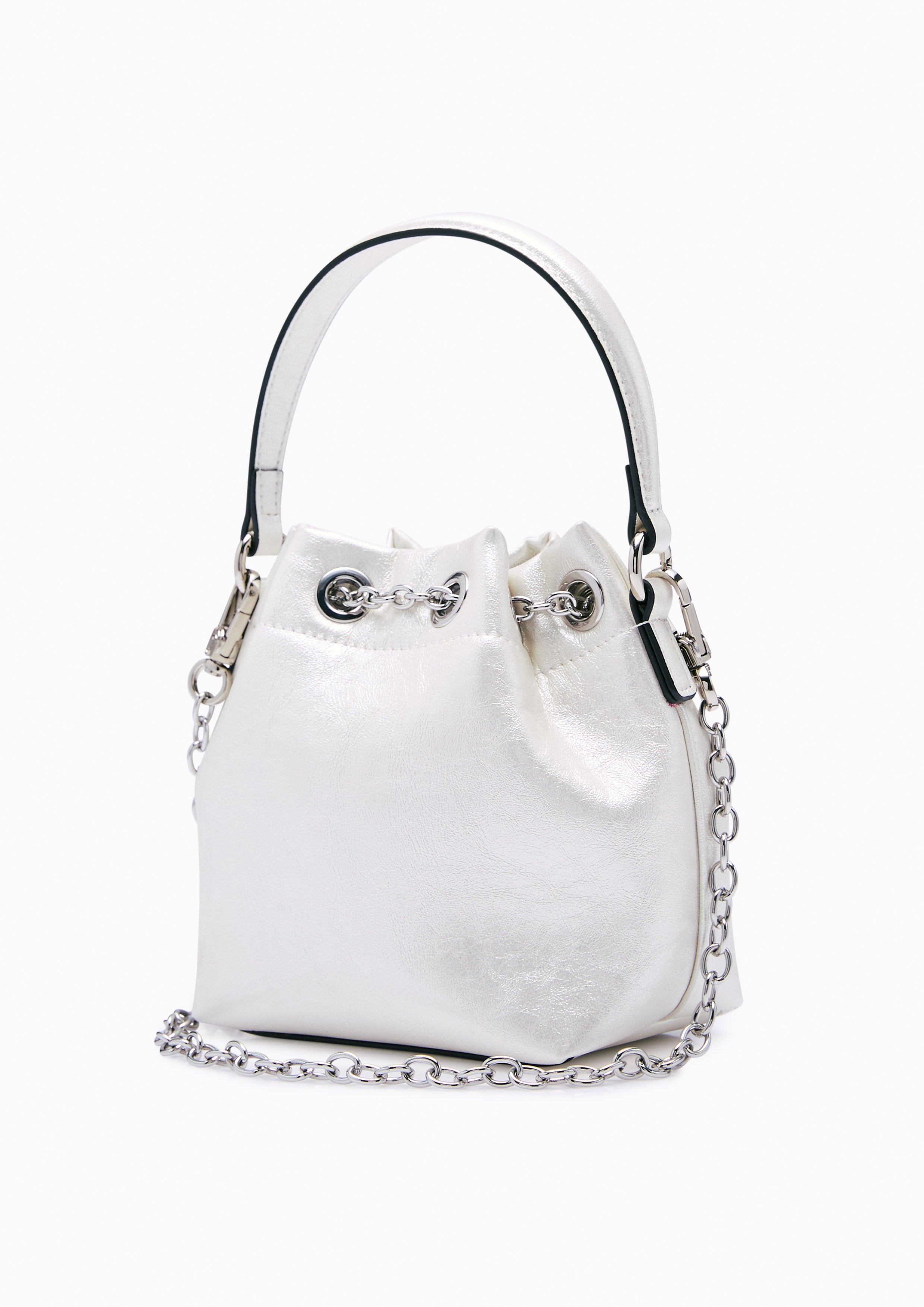 Bijoux Infinite Mini  Bucket Bag - Ivory