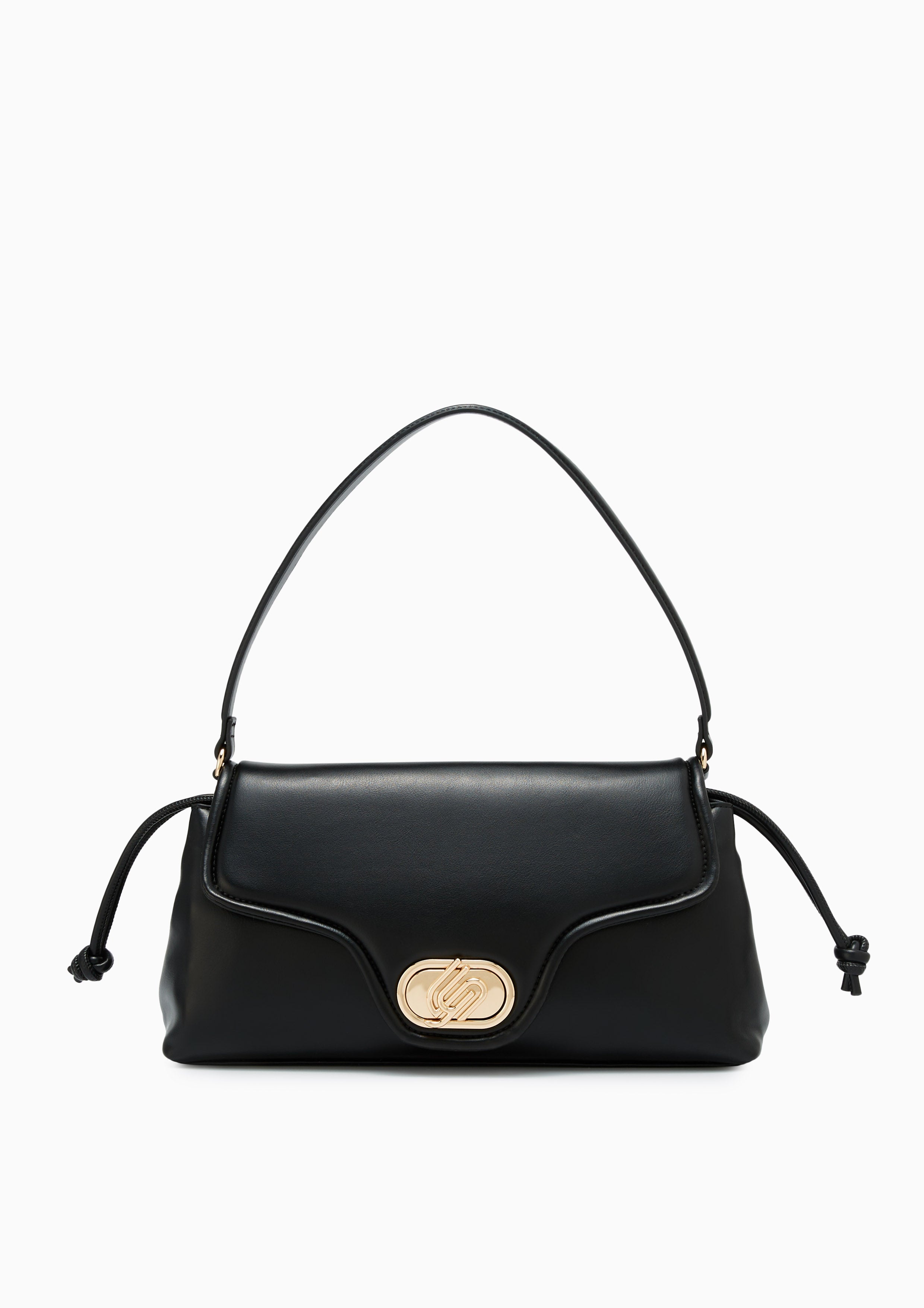 Nyxia Infinite Puffy Crossbody Bag - Black