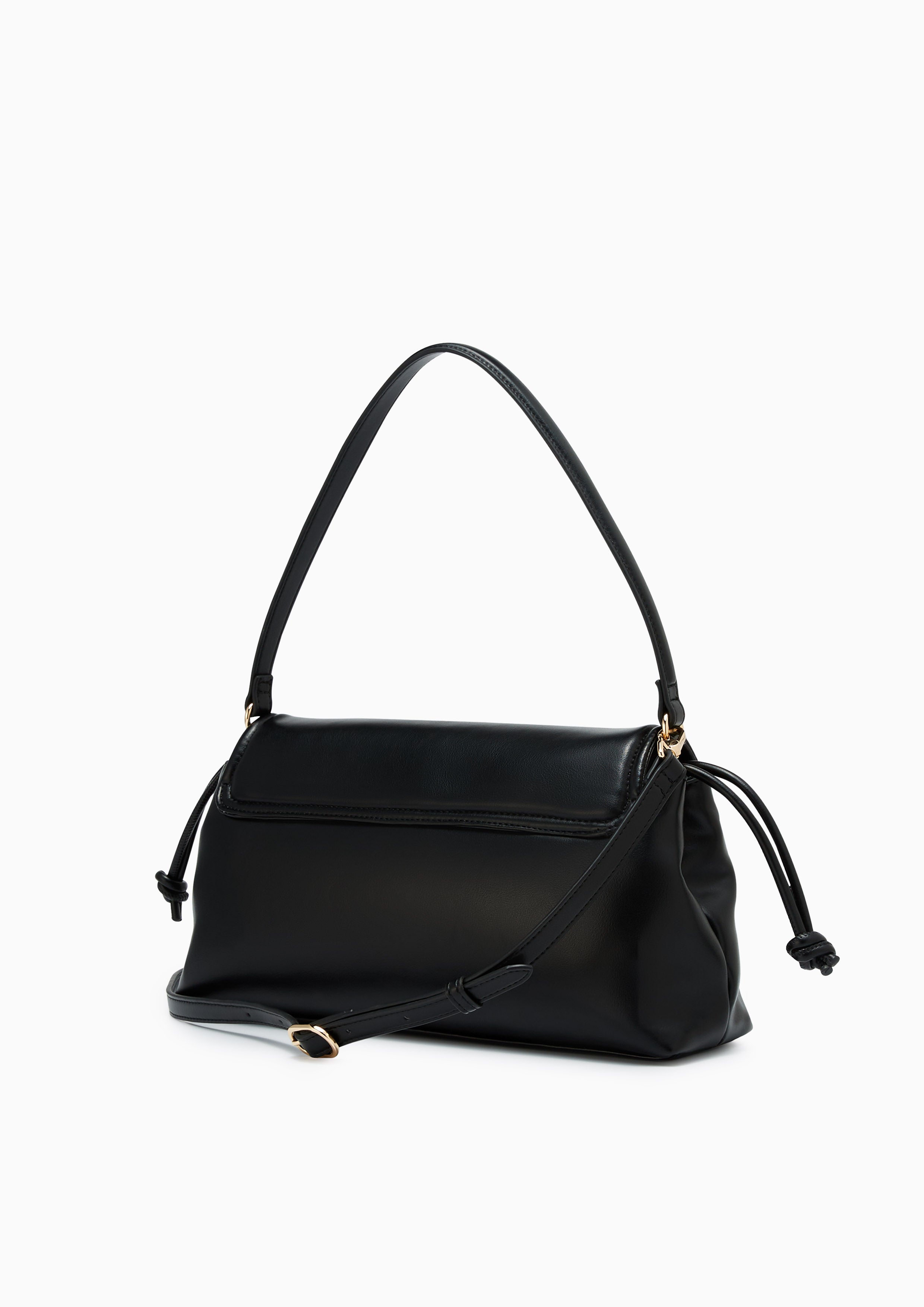 Nyxia Infinite Puffy Crossbody Bag - Black