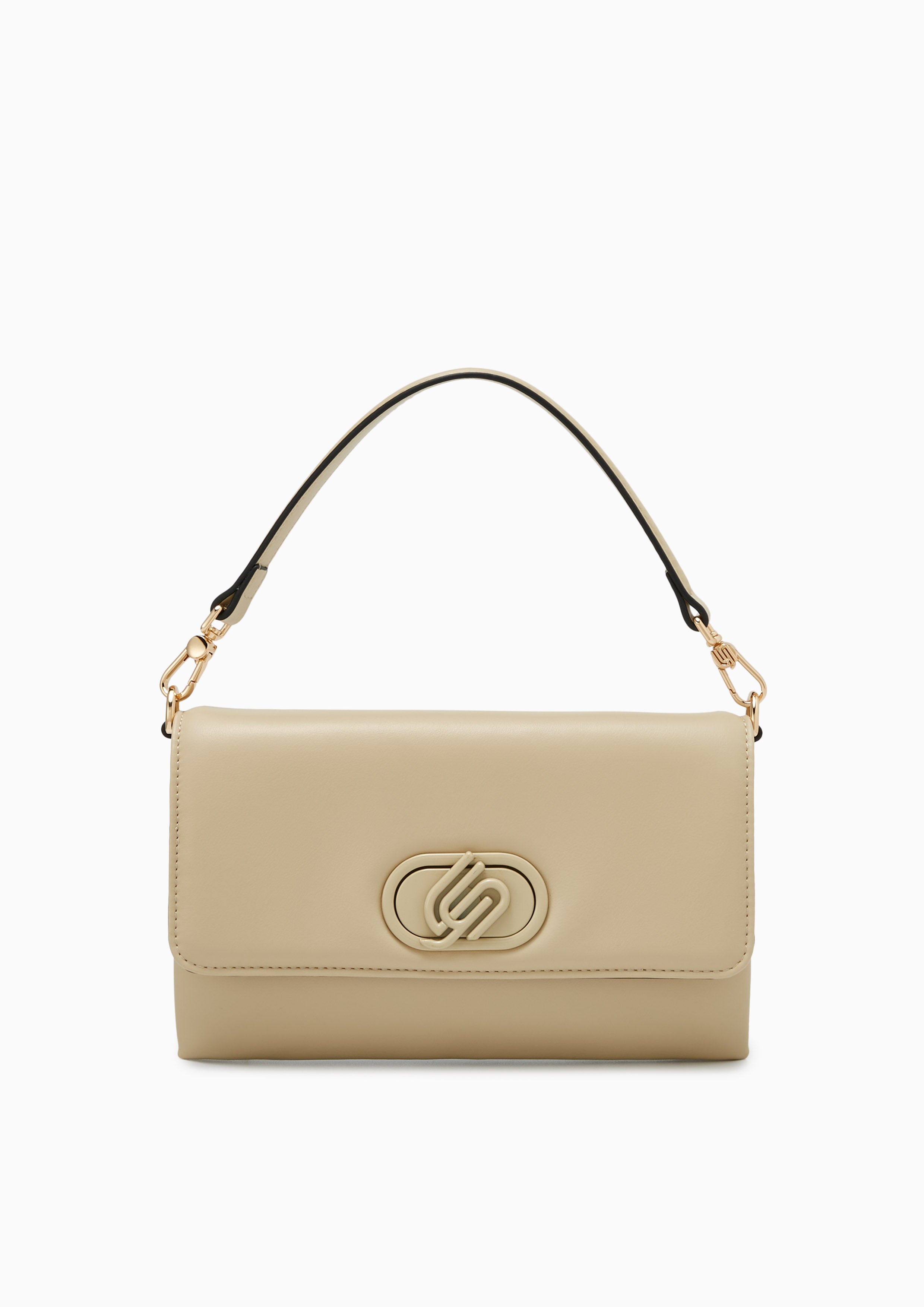 Nyxia Infinite Puff Shoulder Bag - Beige