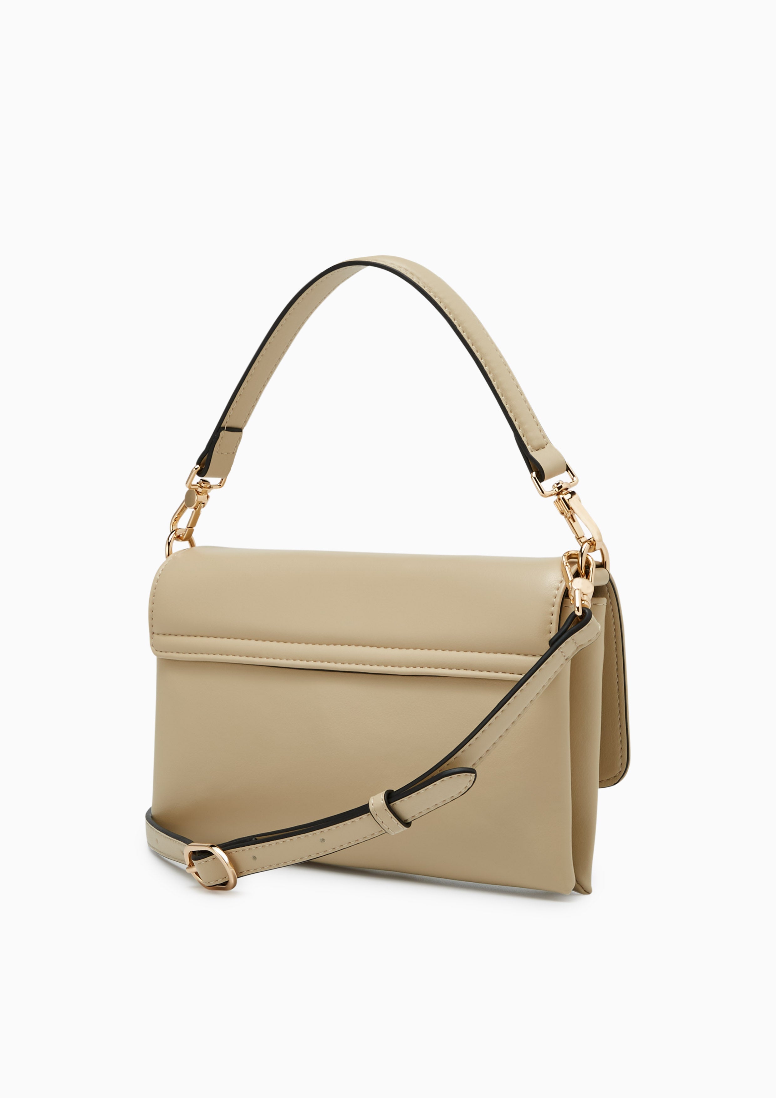 Nyxia Infinite Puff Shoulder Bag - Beige