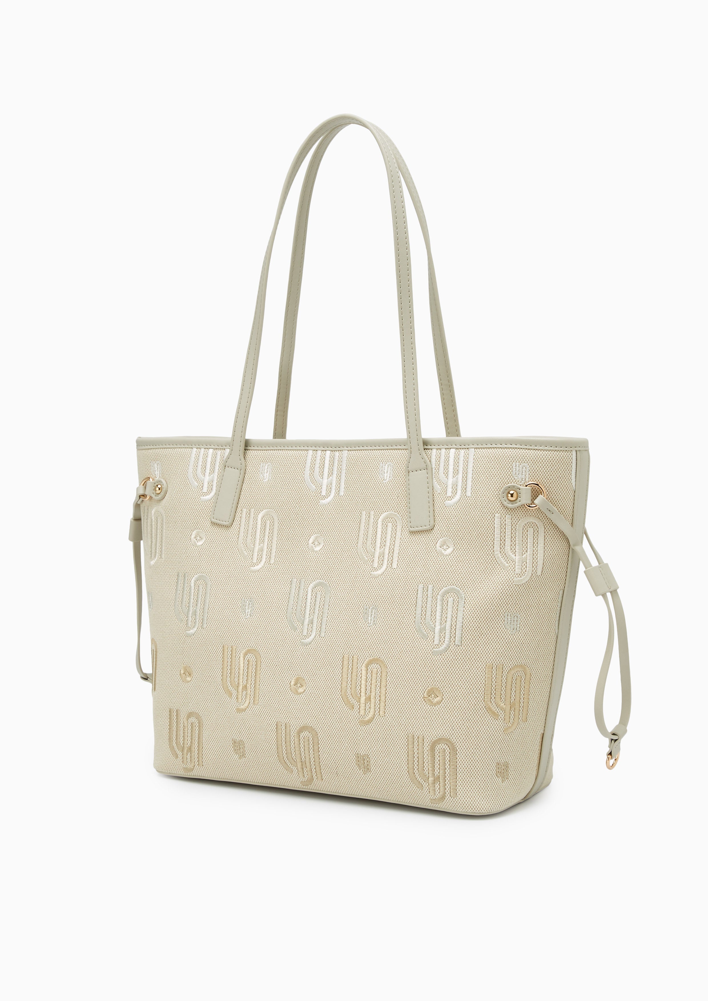 Coral Infinite XL Shoulder Bag - Light Beige