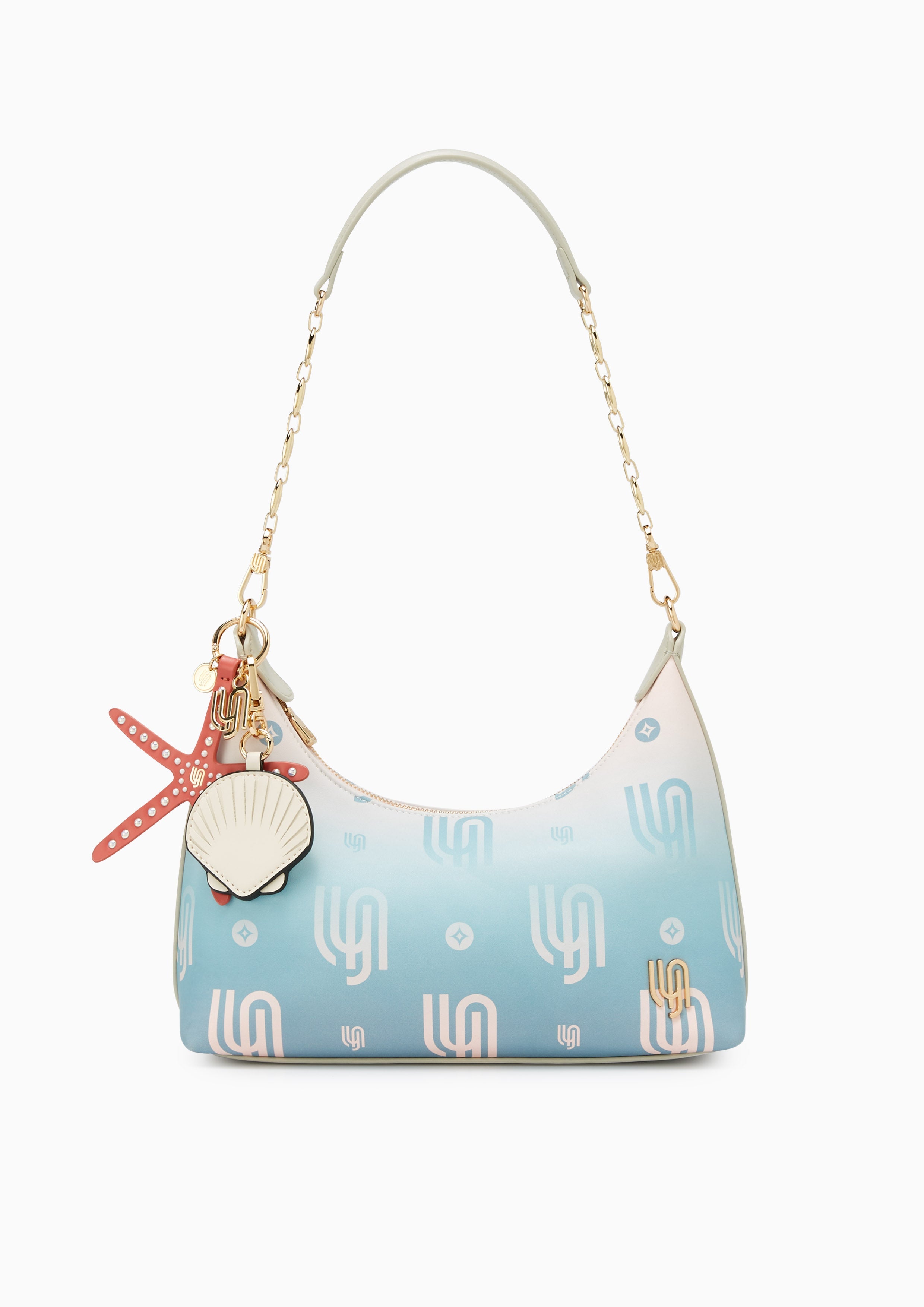 Coral Infinite Shoulder Bag - Blue