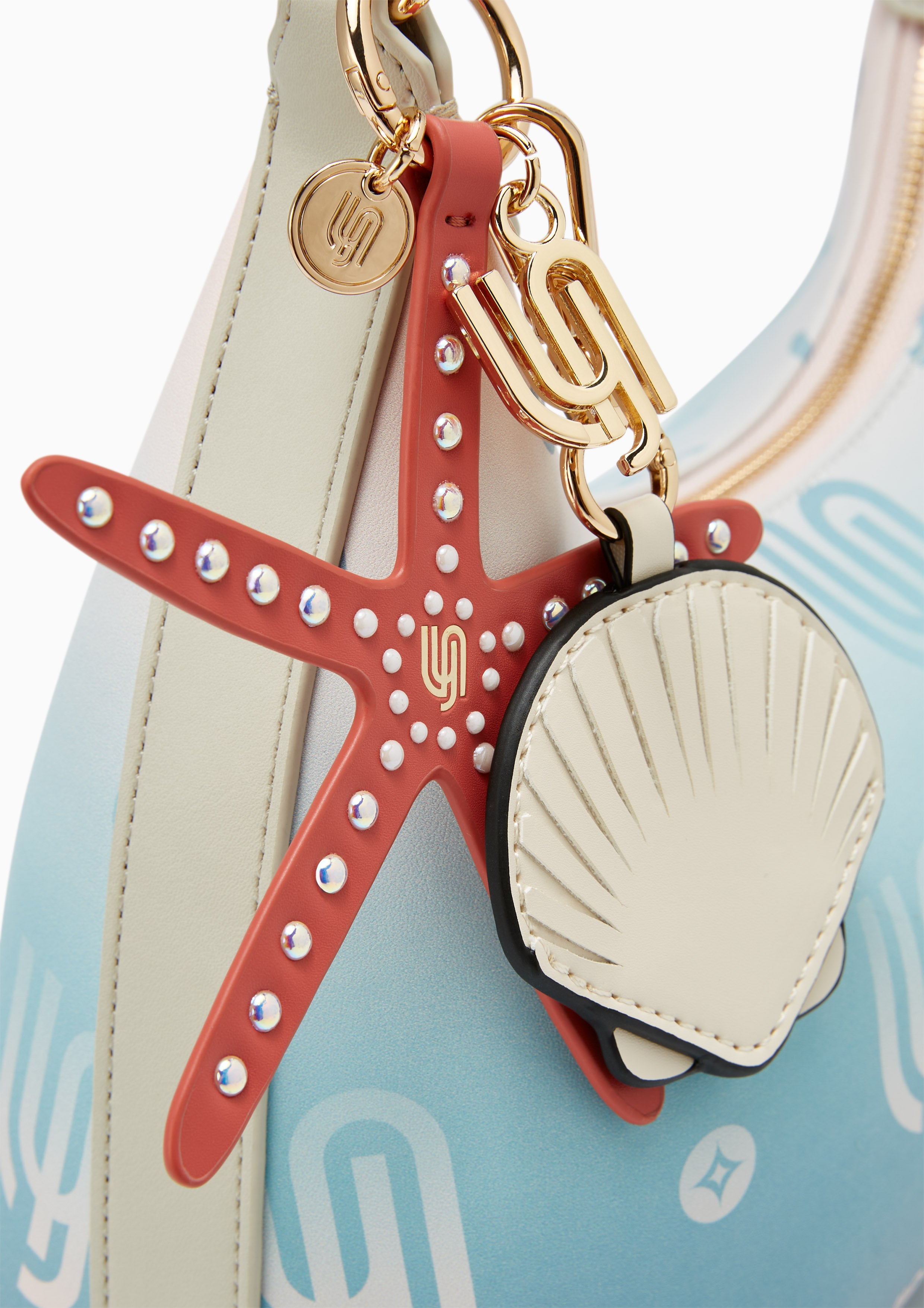 Coral Infinite Shoulder Bag - Blue