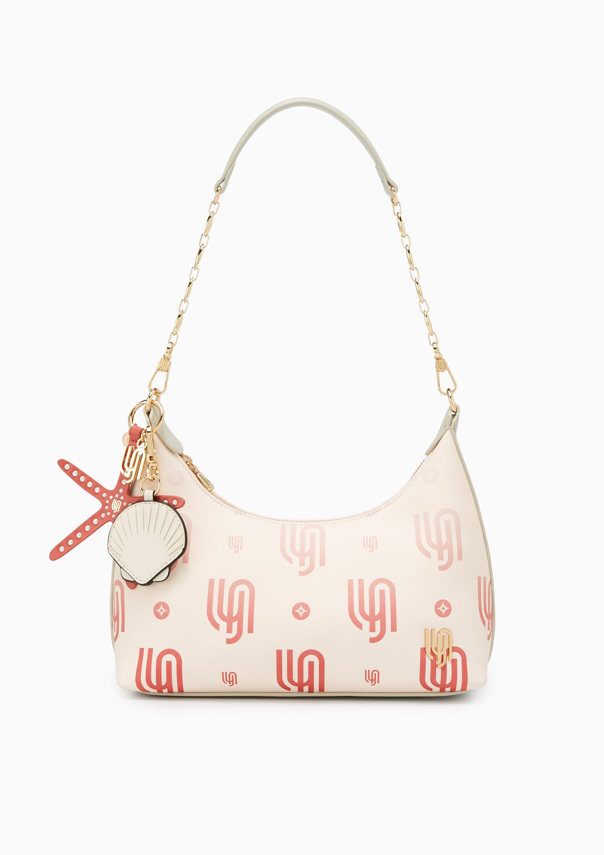 Coral Infinite Shoulder Bag - Pink