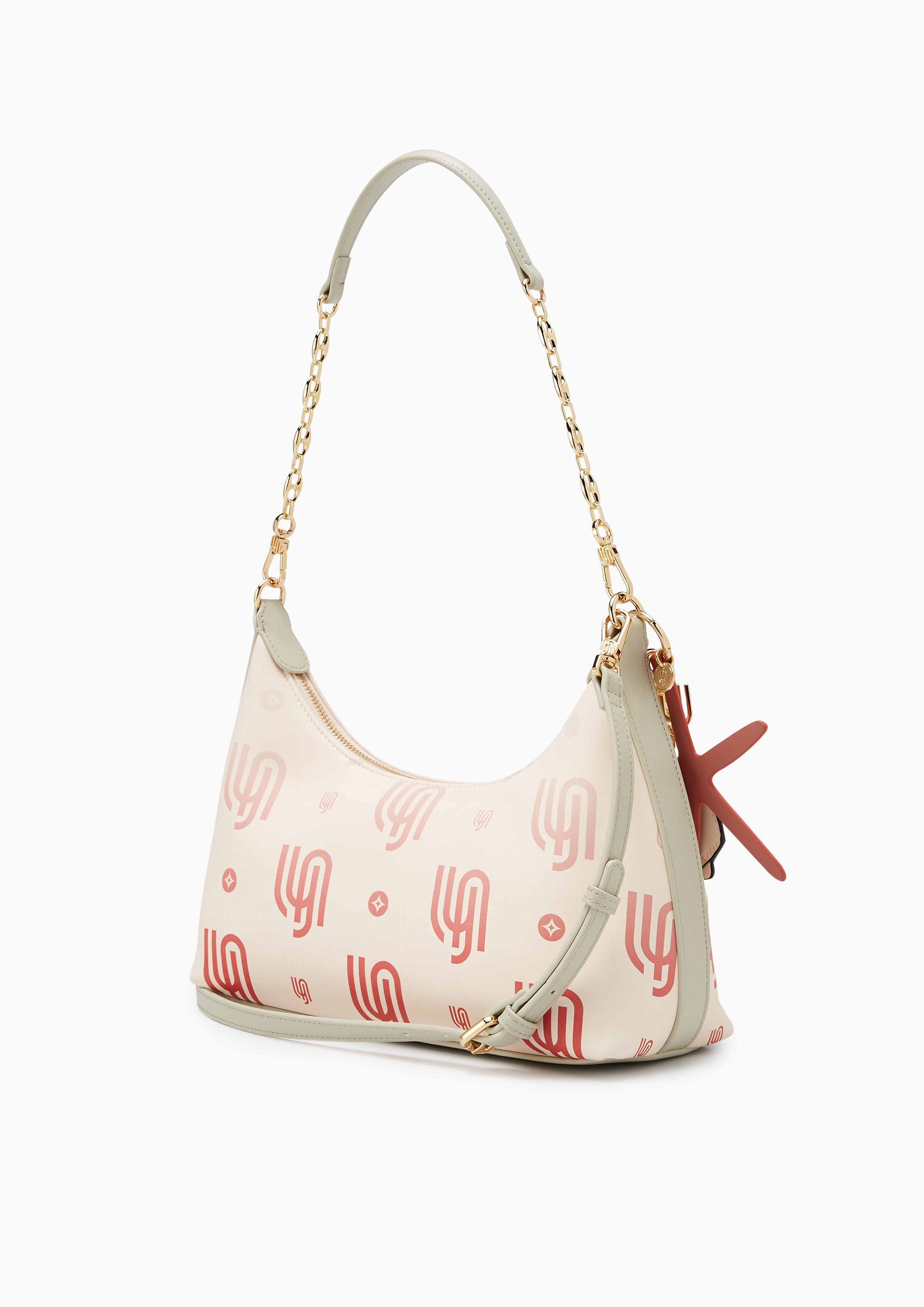 Coral Infinite Shoulder Bag - Pink