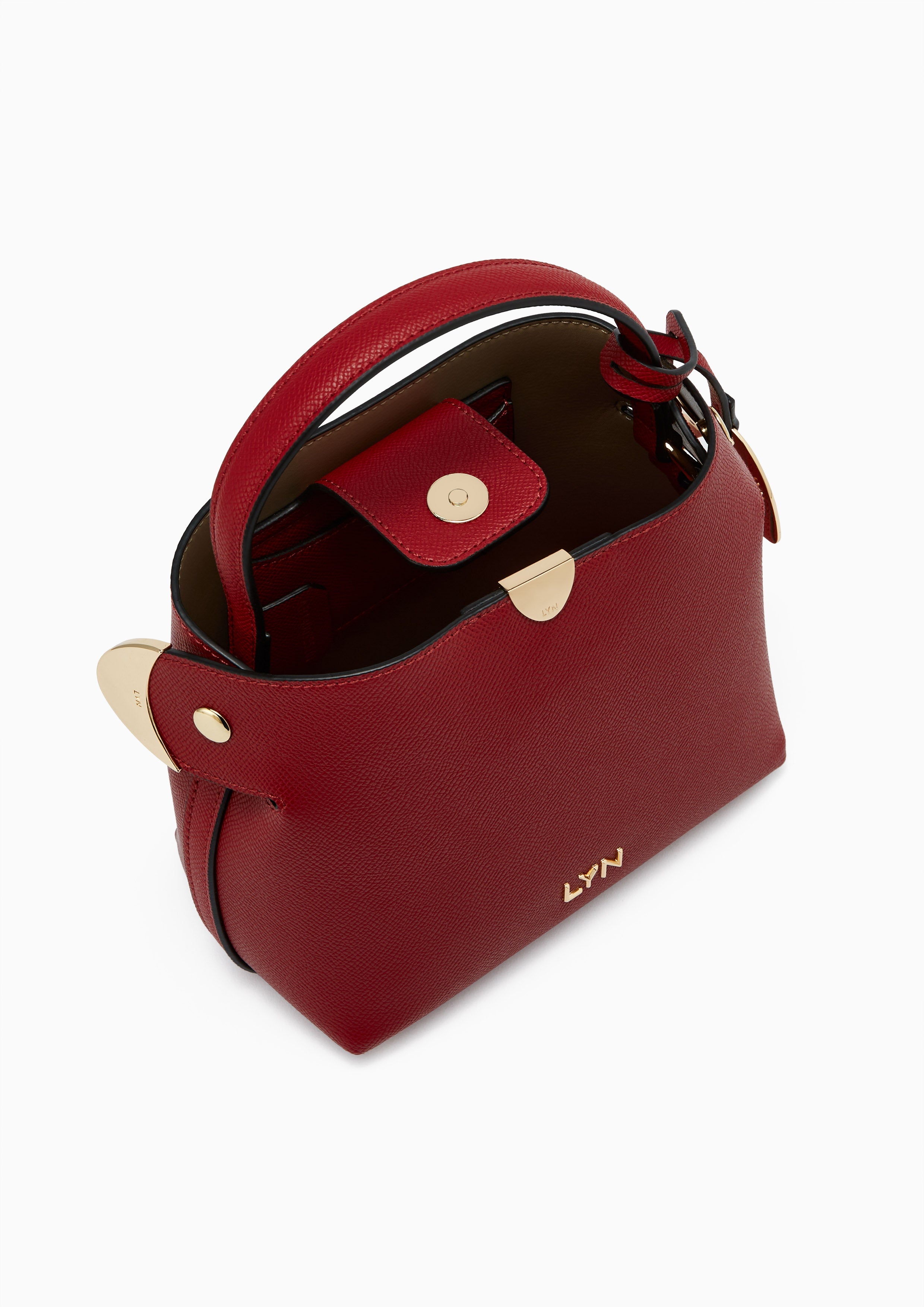 Andy  S Bucket Bag - Dark Red