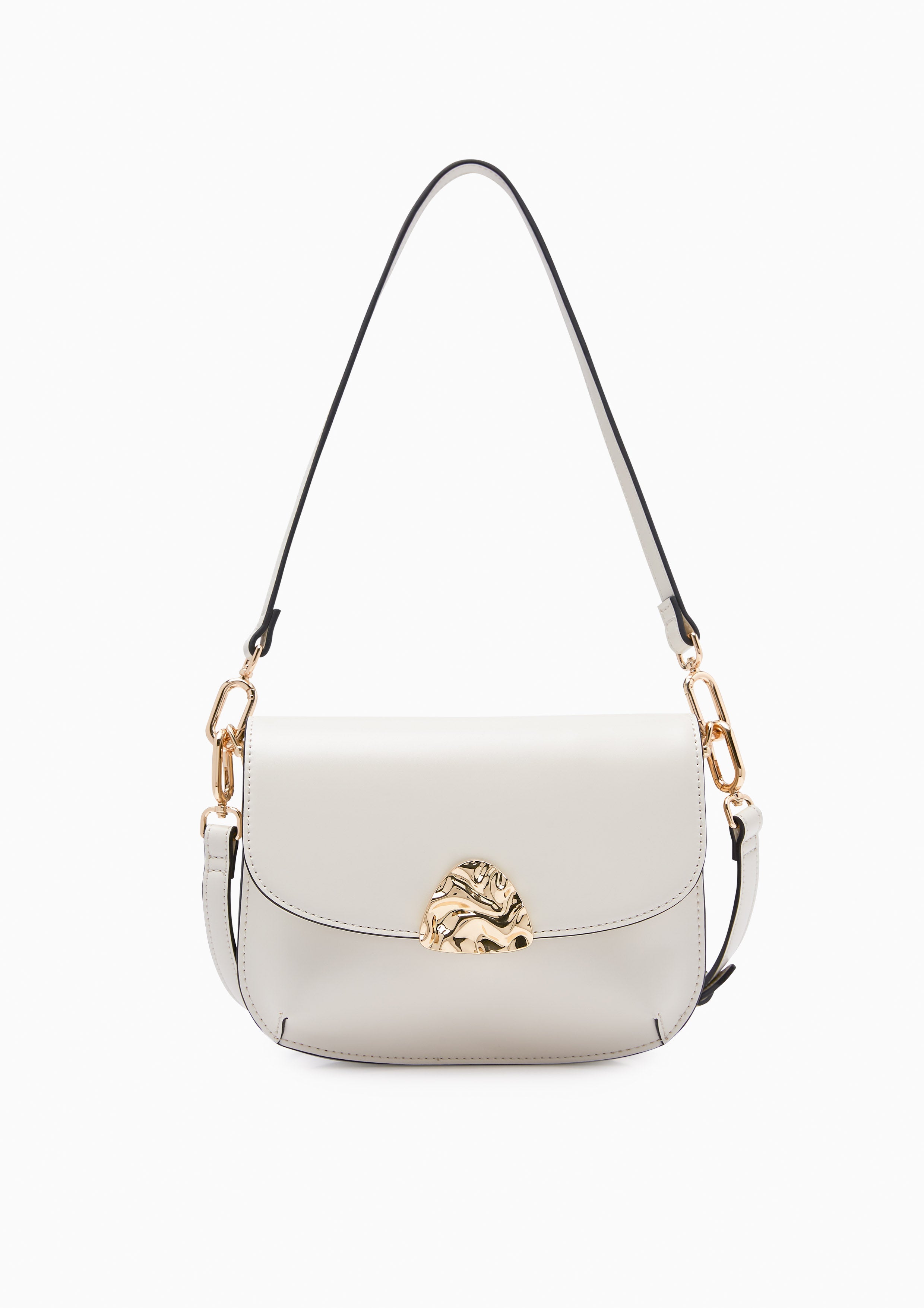 Alta Der S Shoulder Bag - Off-White