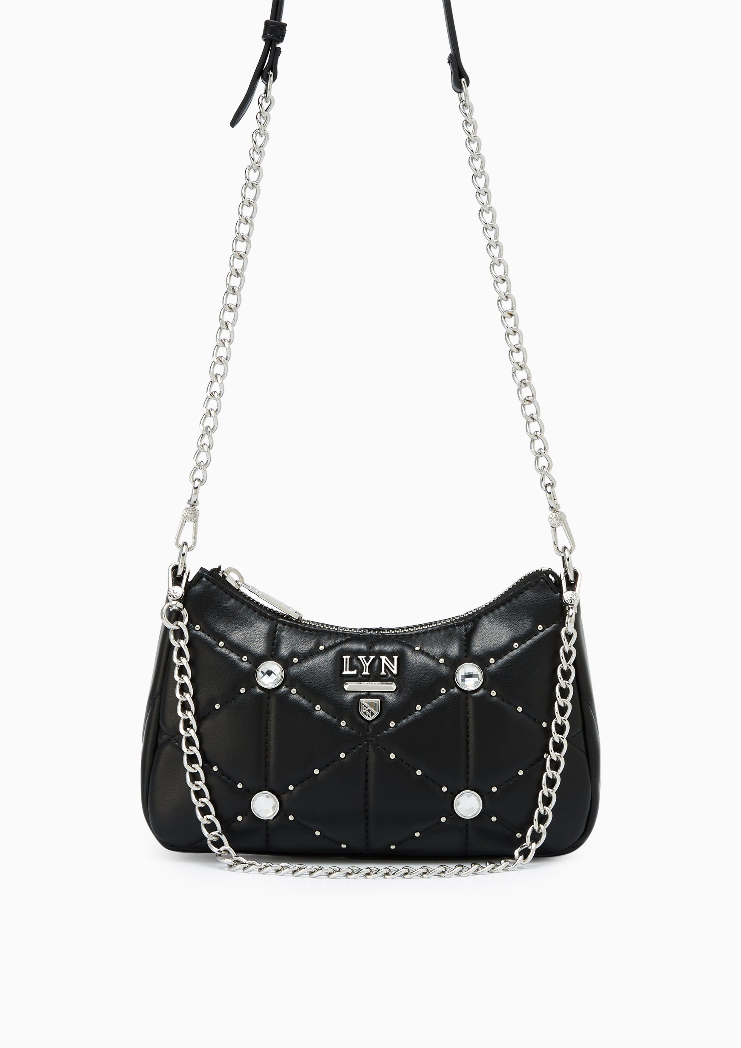 Tricia Bliss Circle Shoulder Bag - Black