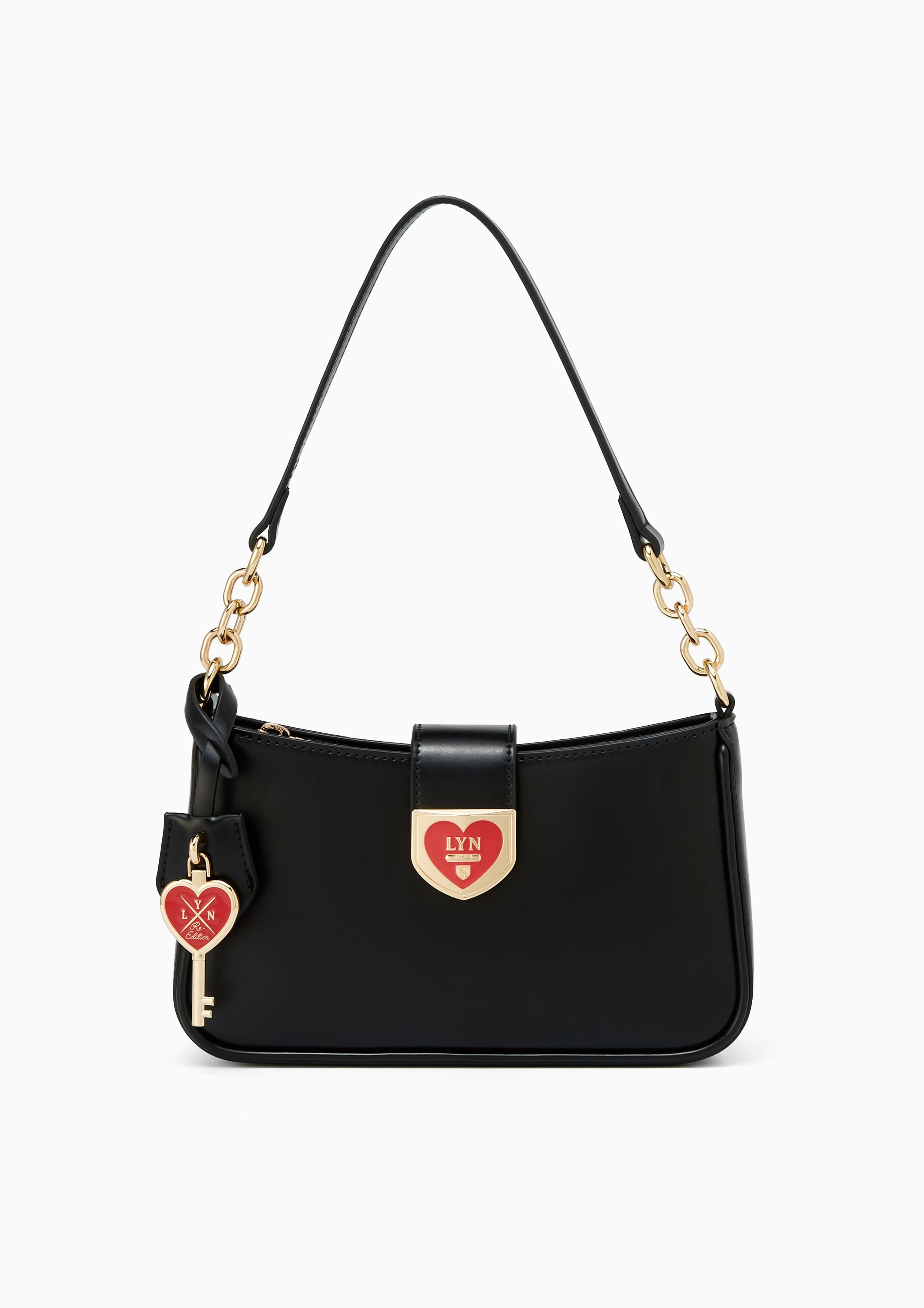 Re-Edit Lovely Ray  S Shoulder Bag - Black//NO PHOTO