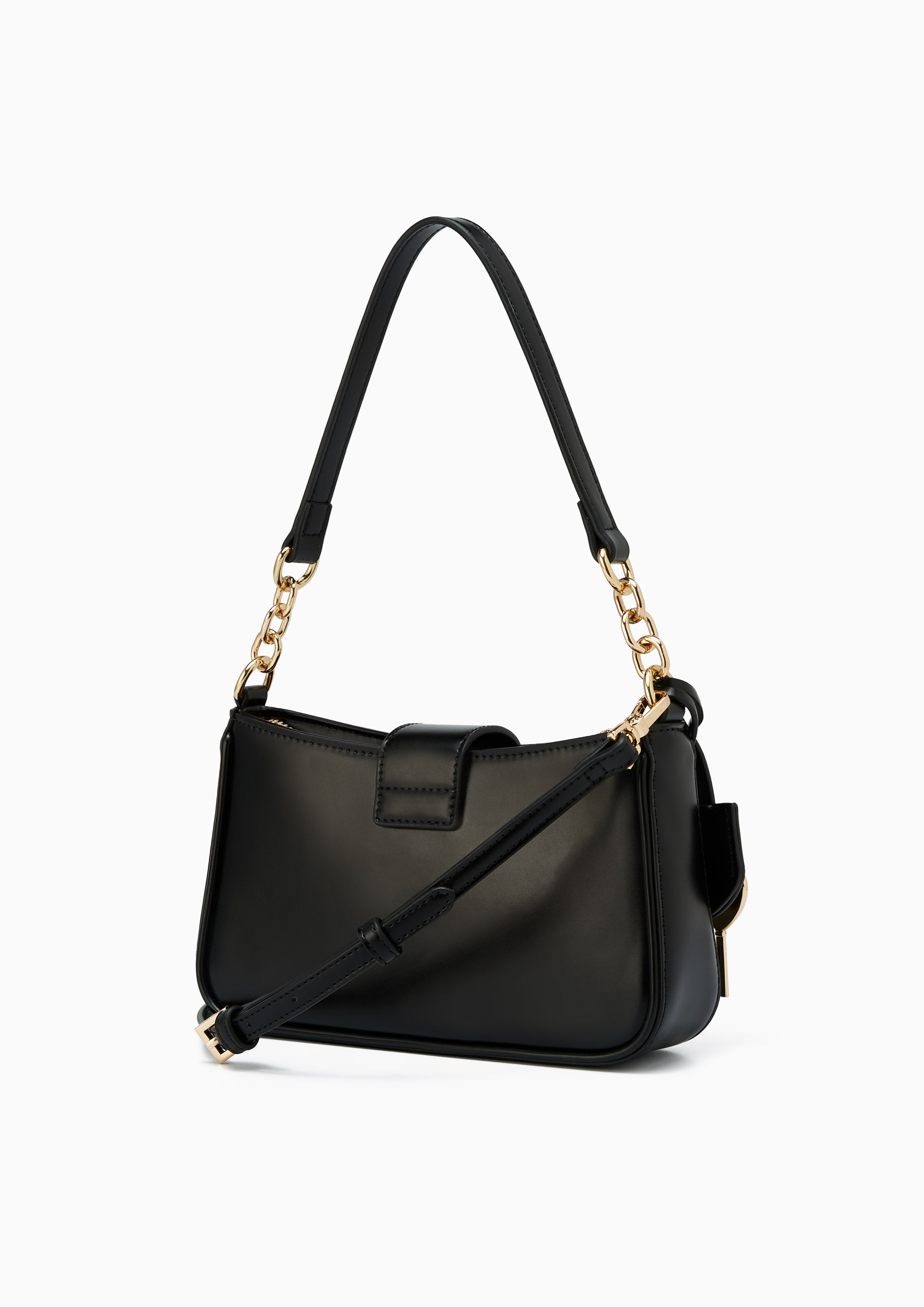 Re-Edit Lovely Ray  S Shoulder Bag - Black