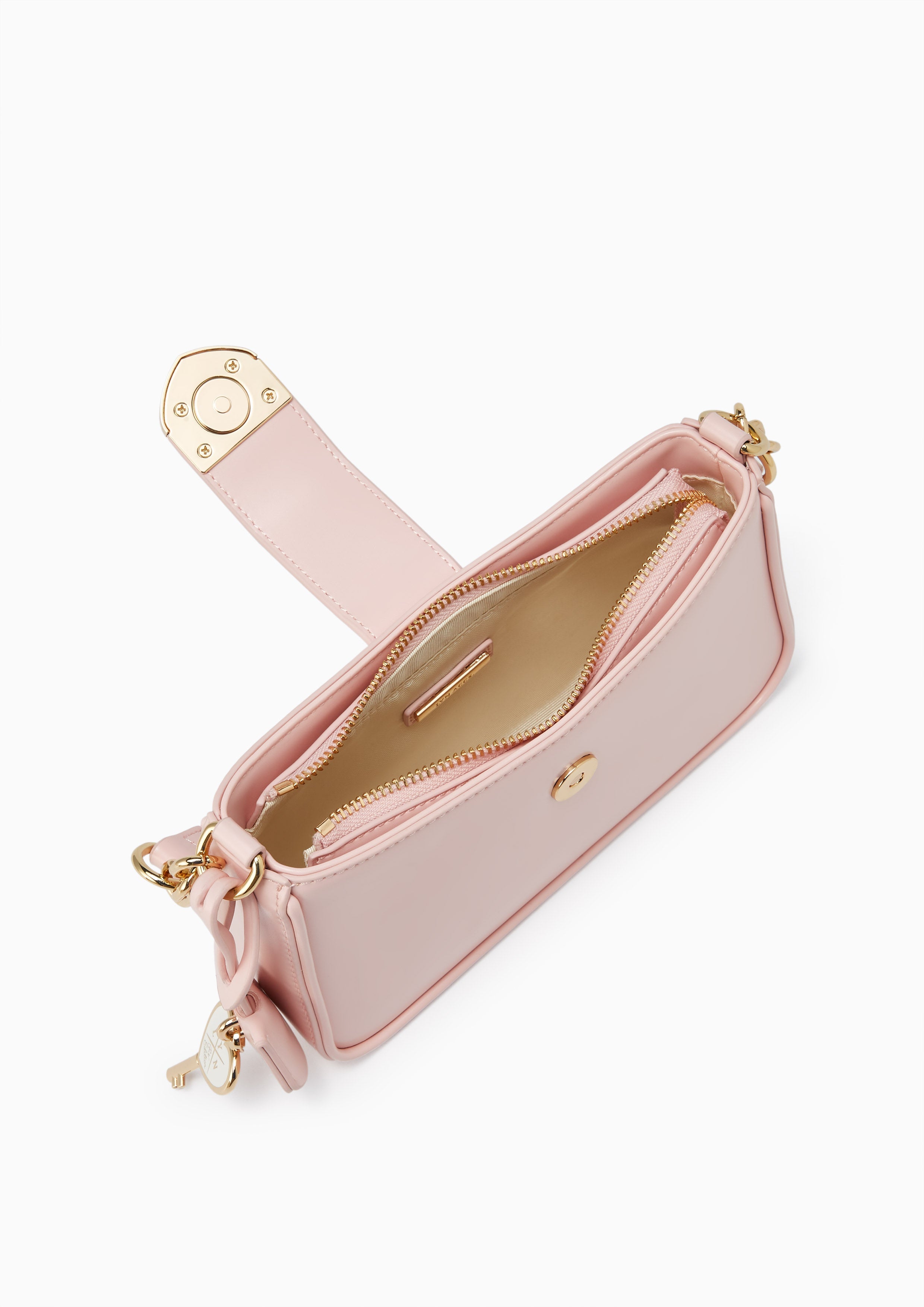 Re-Edit Lovely Ray  S Shoulder Bag - Light Pink//NO PHOTO