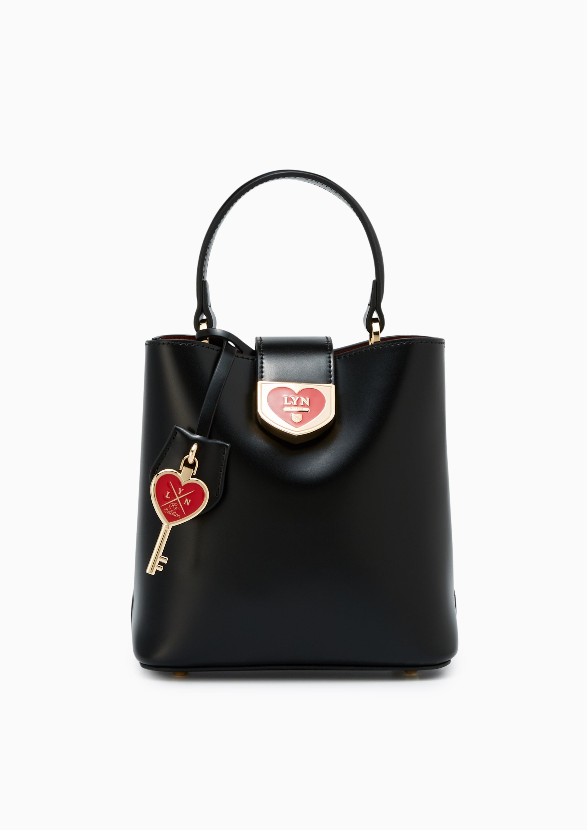 Re-Edit Lovely  S Bucket Bag - Black