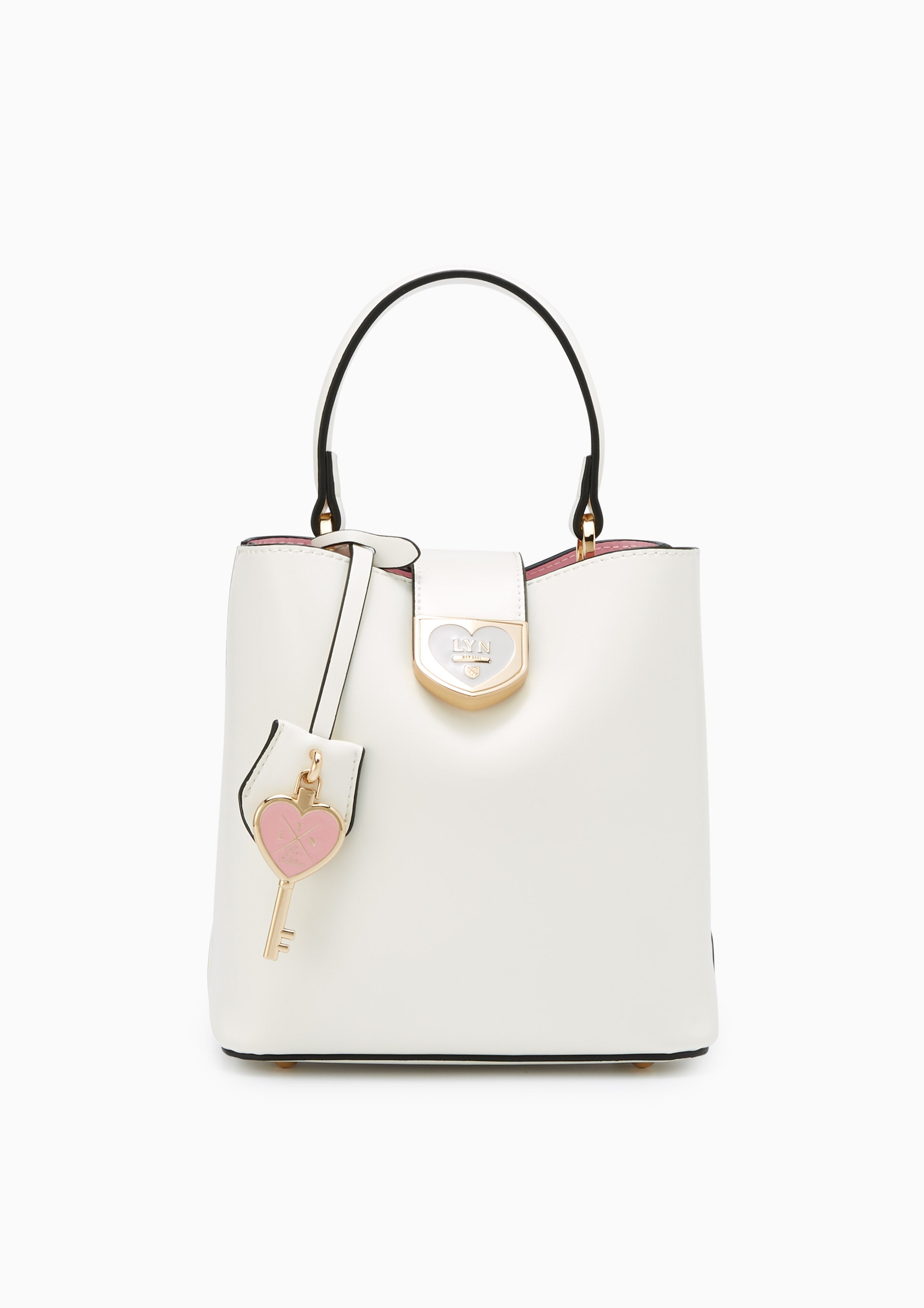 Re-Edit Lovely  S Bucket Bag - White