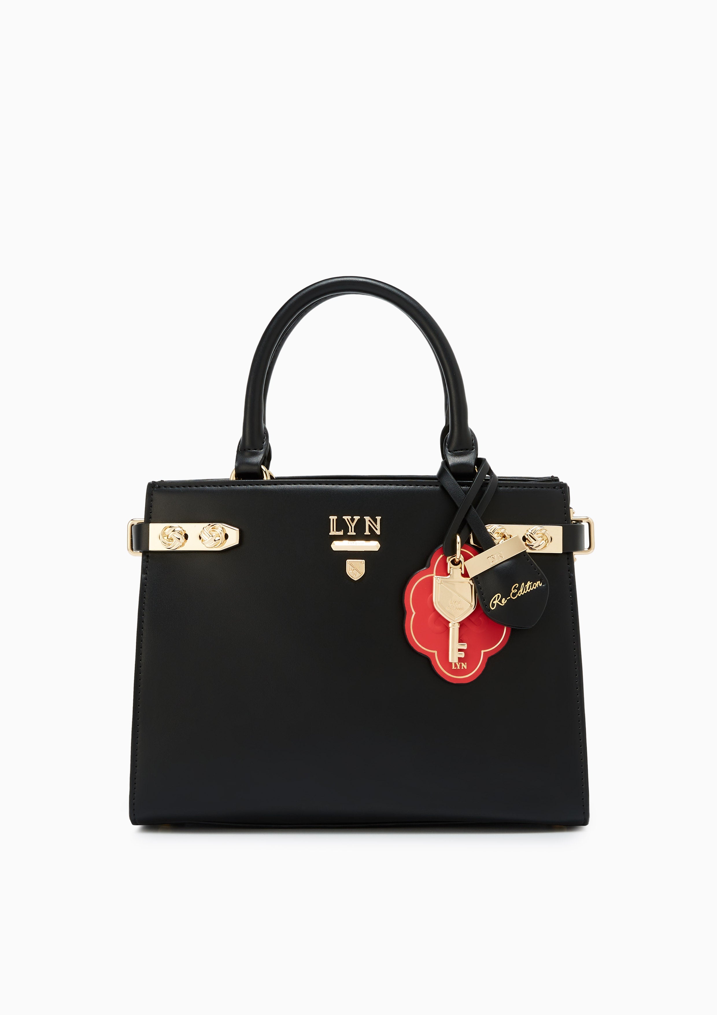 Re-Edit Lucky L Tote Bag - Black