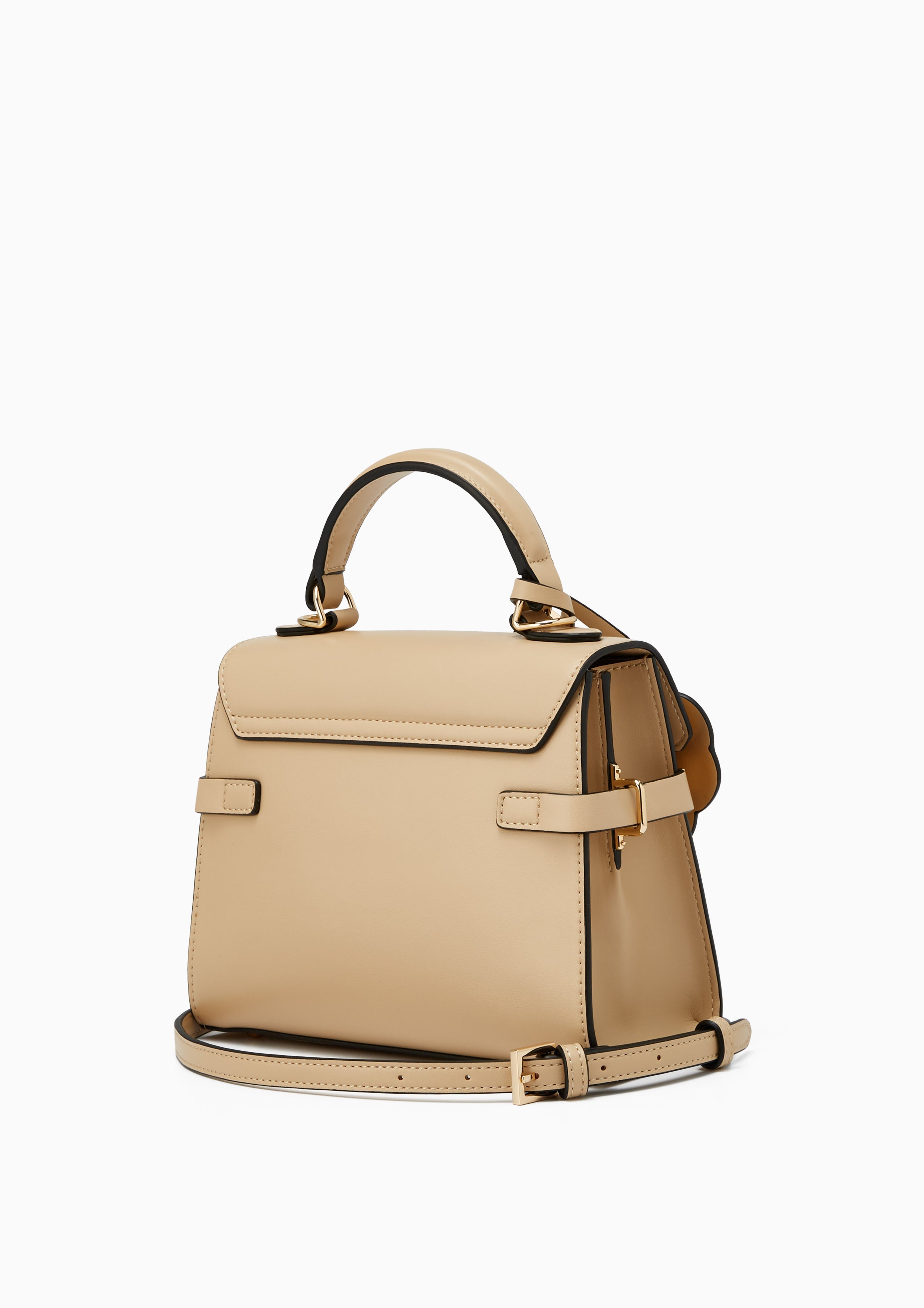 Re-Edit Lucky Top S Handbag - Beige//NO PHOTO