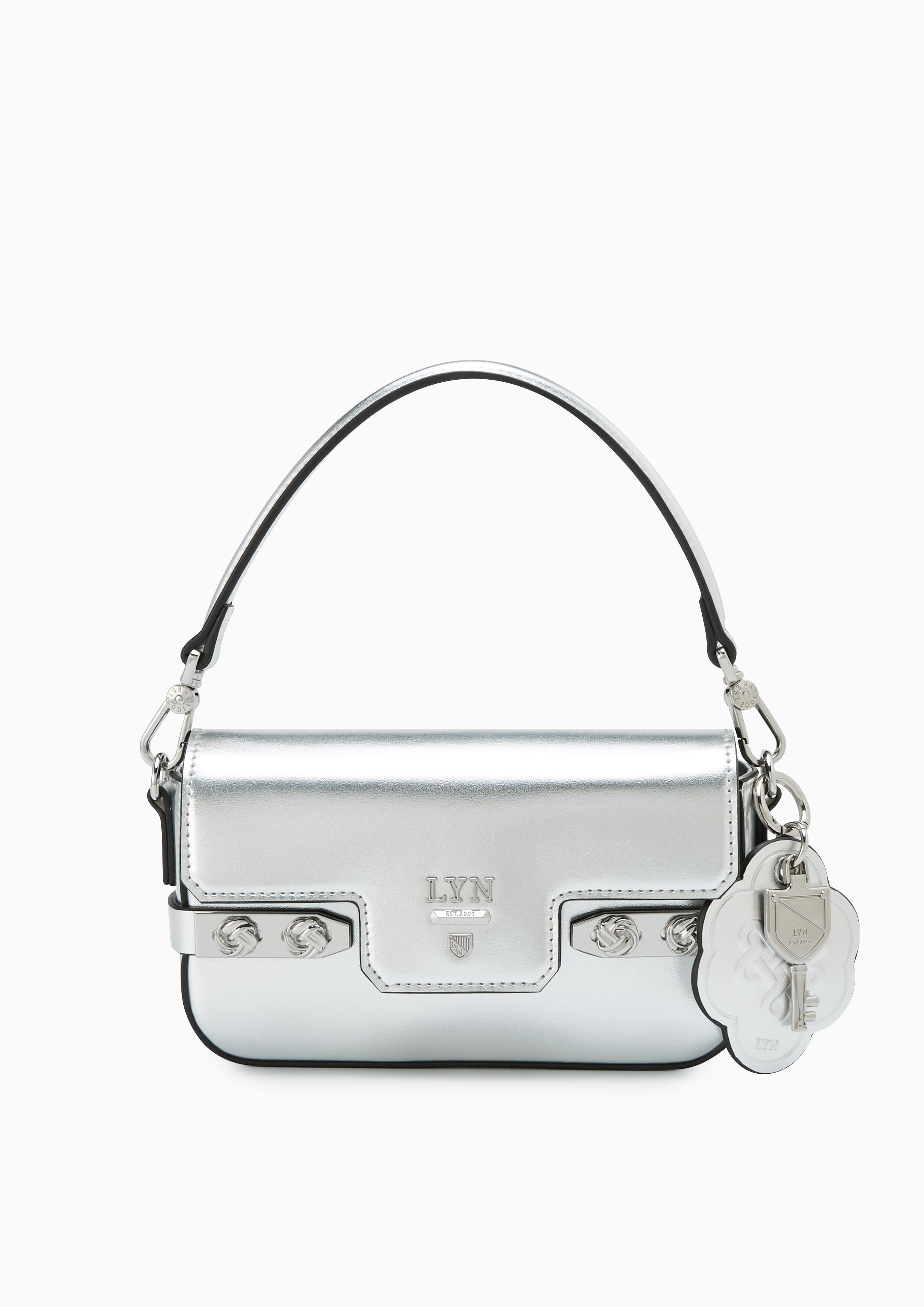 Re-Edit Lucky Iii Mini Shoulder Bag - Silver