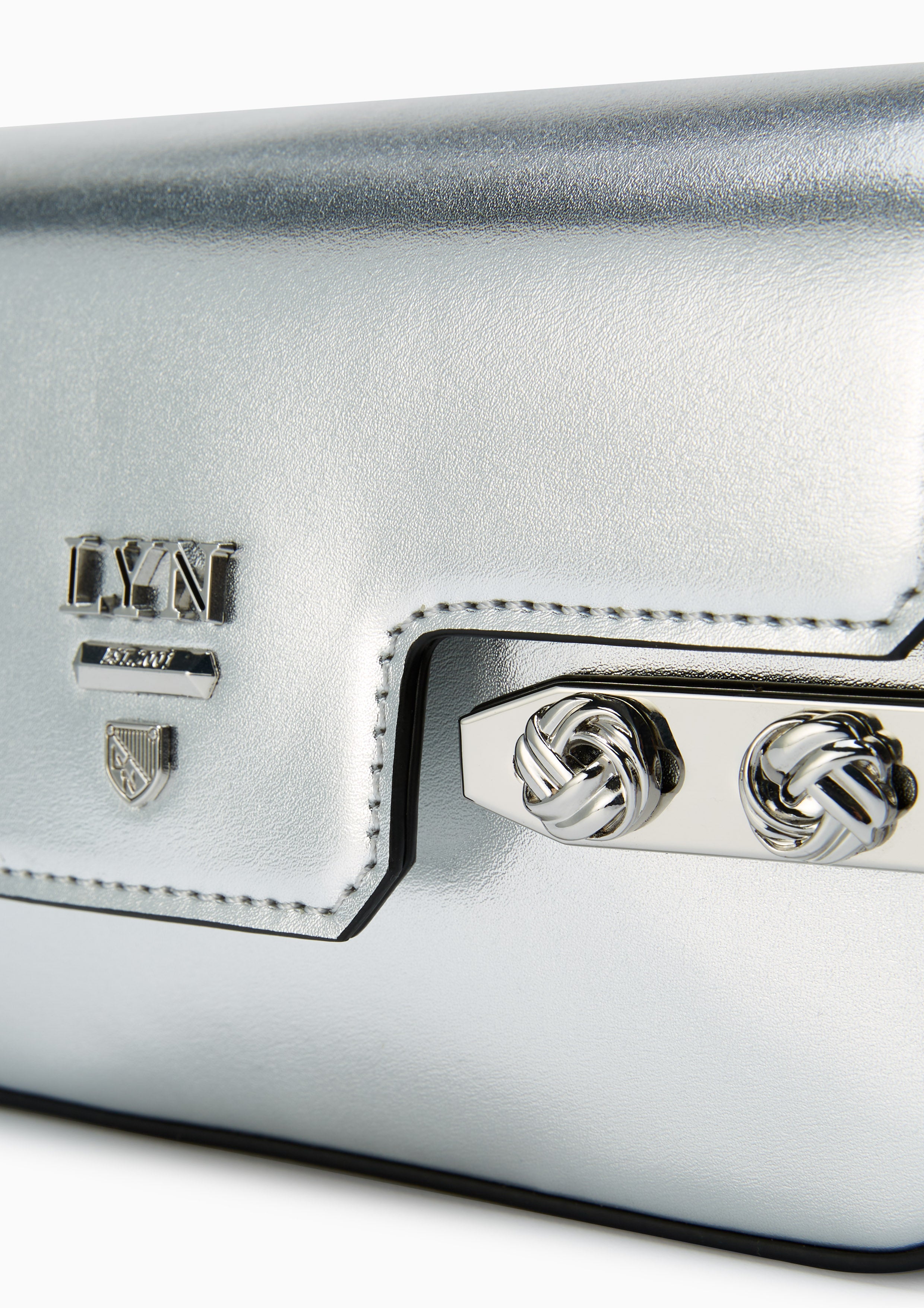 Re-Edit Lucky Iii Mini Shoulder Bag - Silver