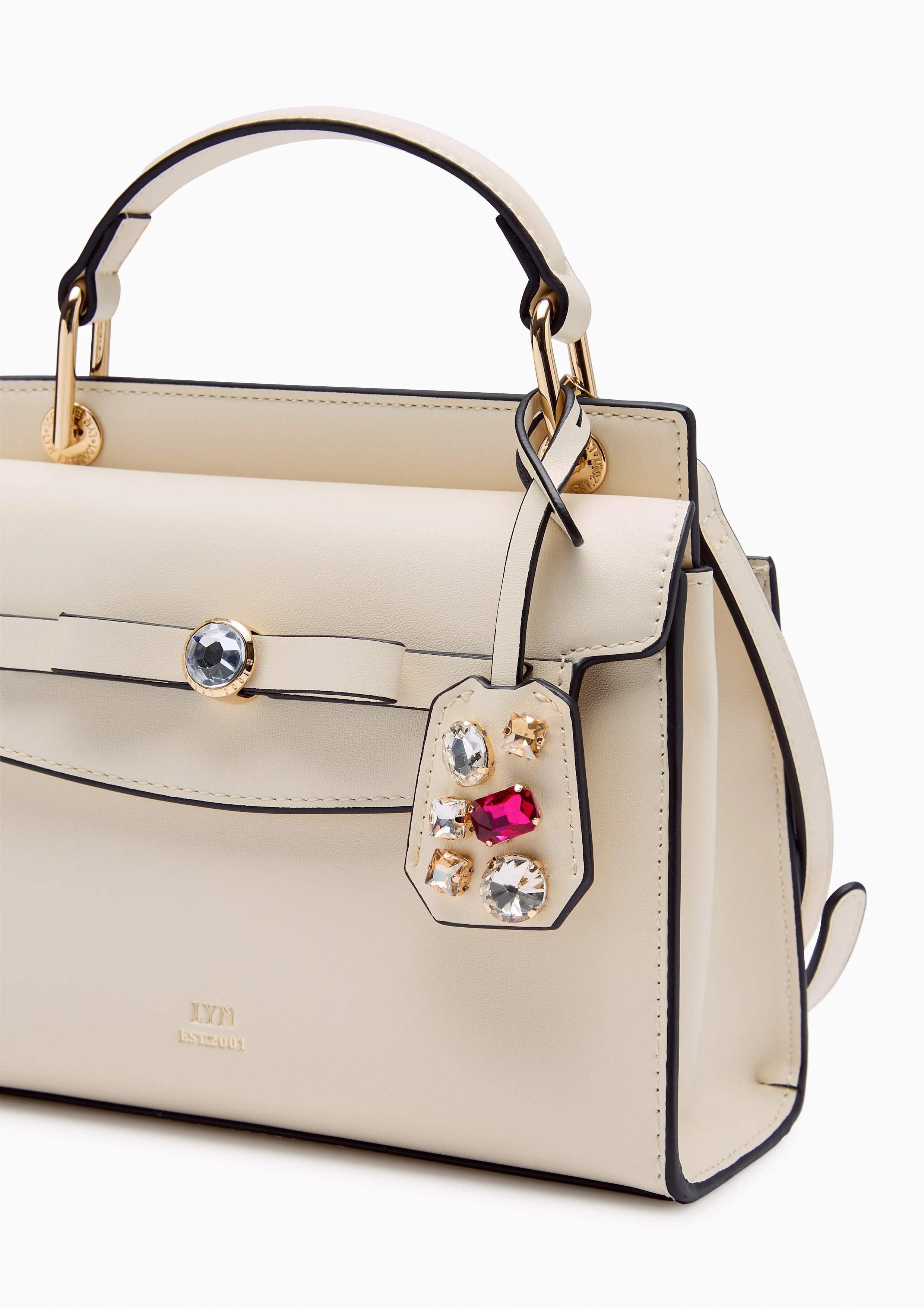 Re-Edit Crissy Top S Handbag - Ivory