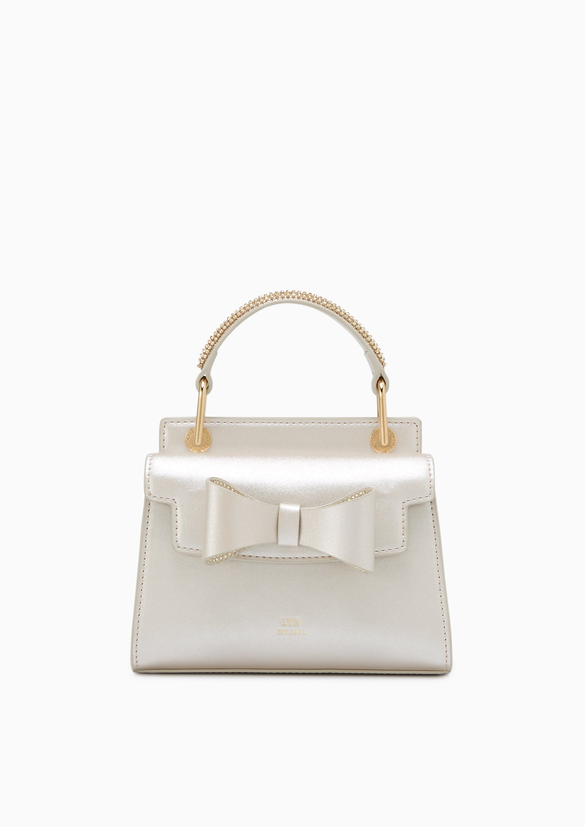 Re-Edit Crissy Top Mini Handbag - Light Beige