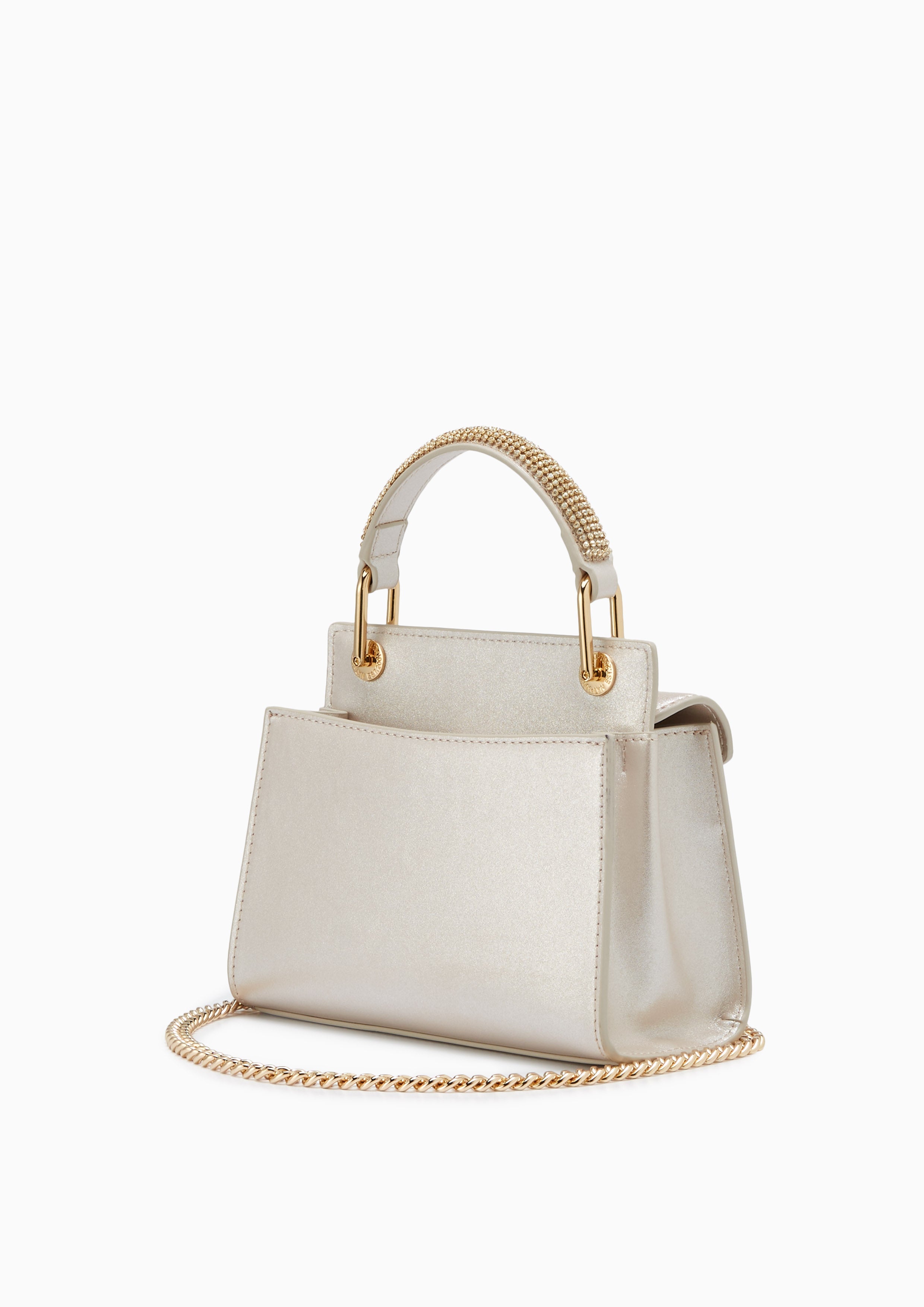 Re-Edit Crissy Top Mini Handbag - Light Beige