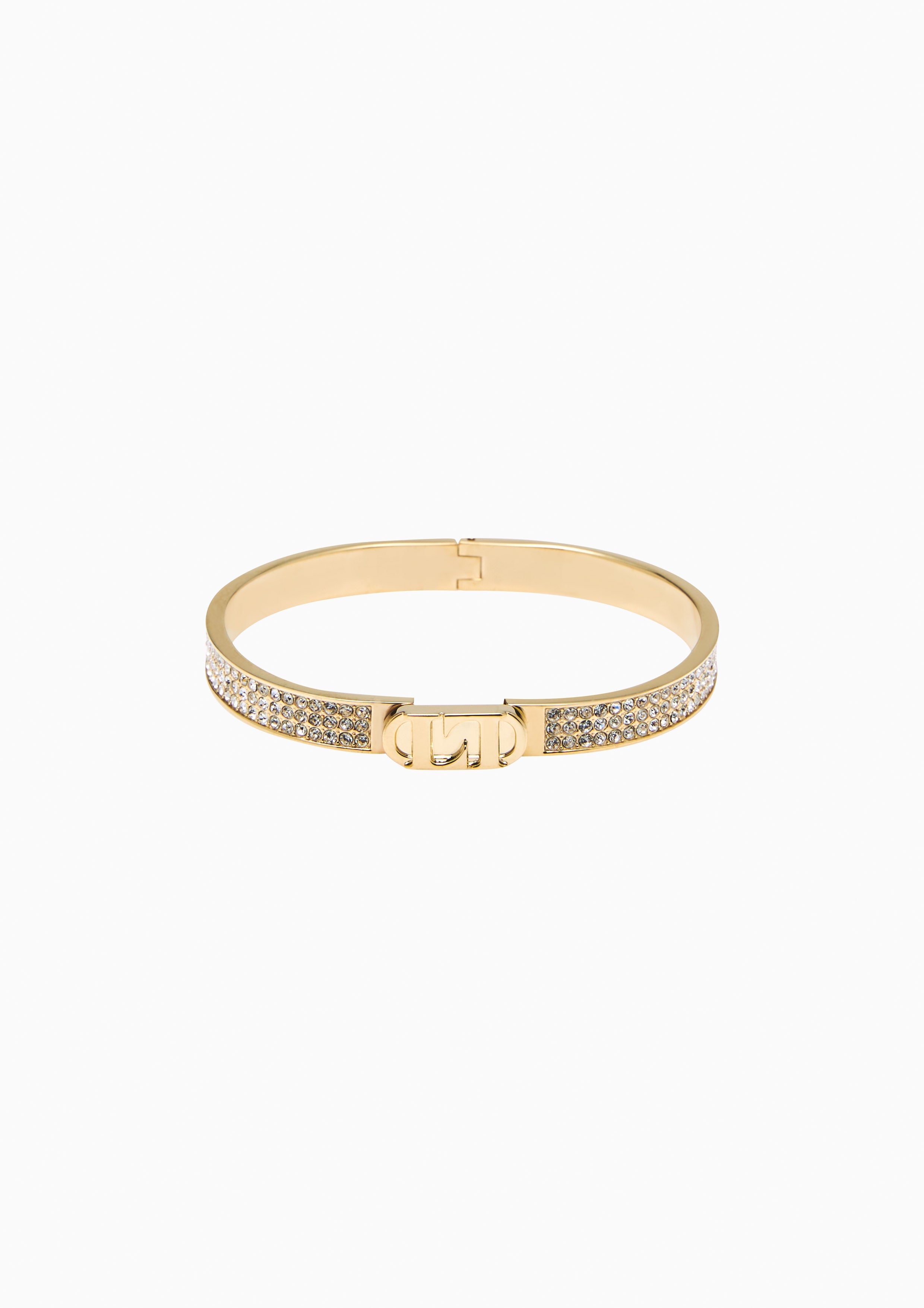 Miss Abigail Gem Bangle - Gold