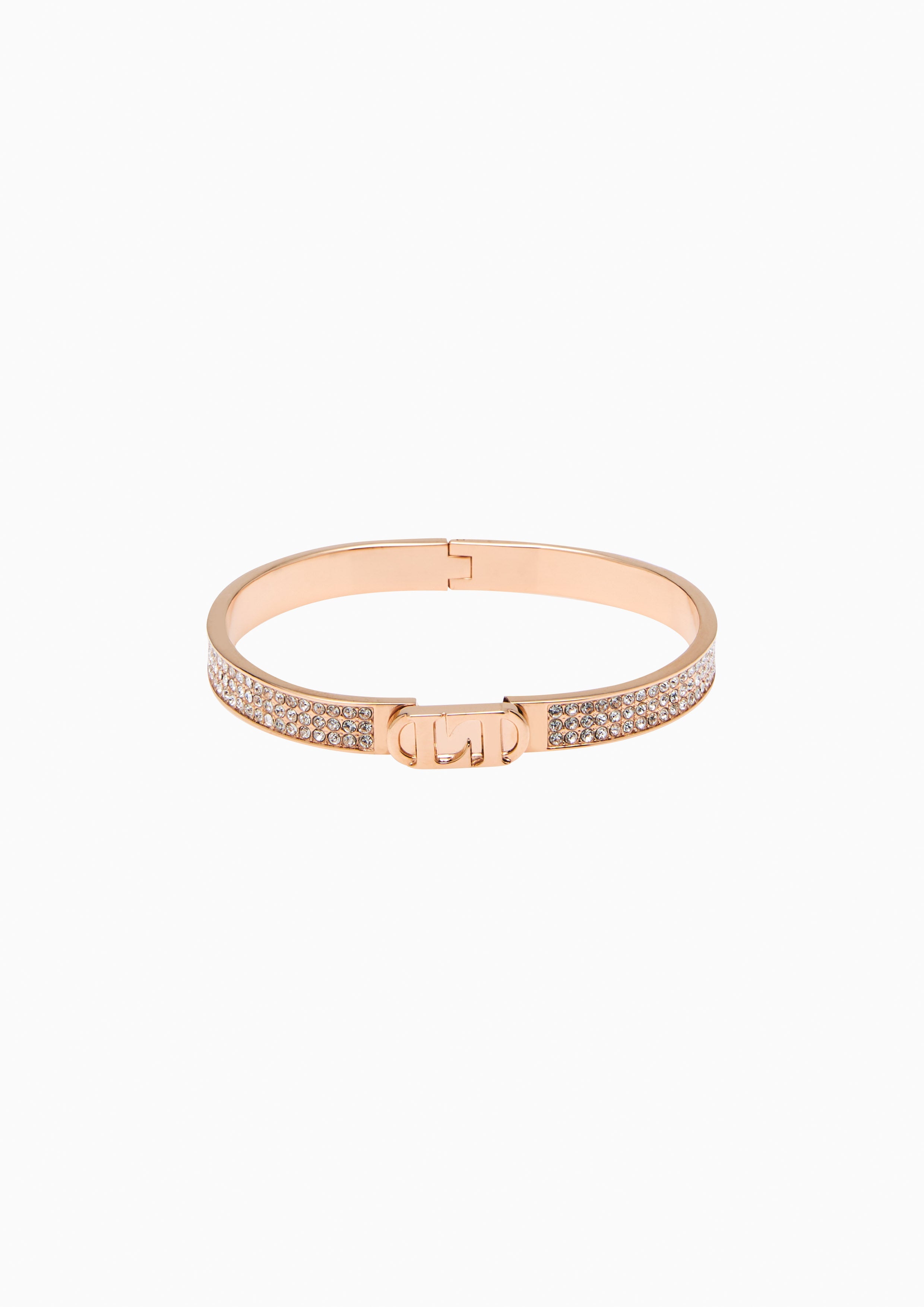 Miss Abigail Gem Bangle - Rose Gold