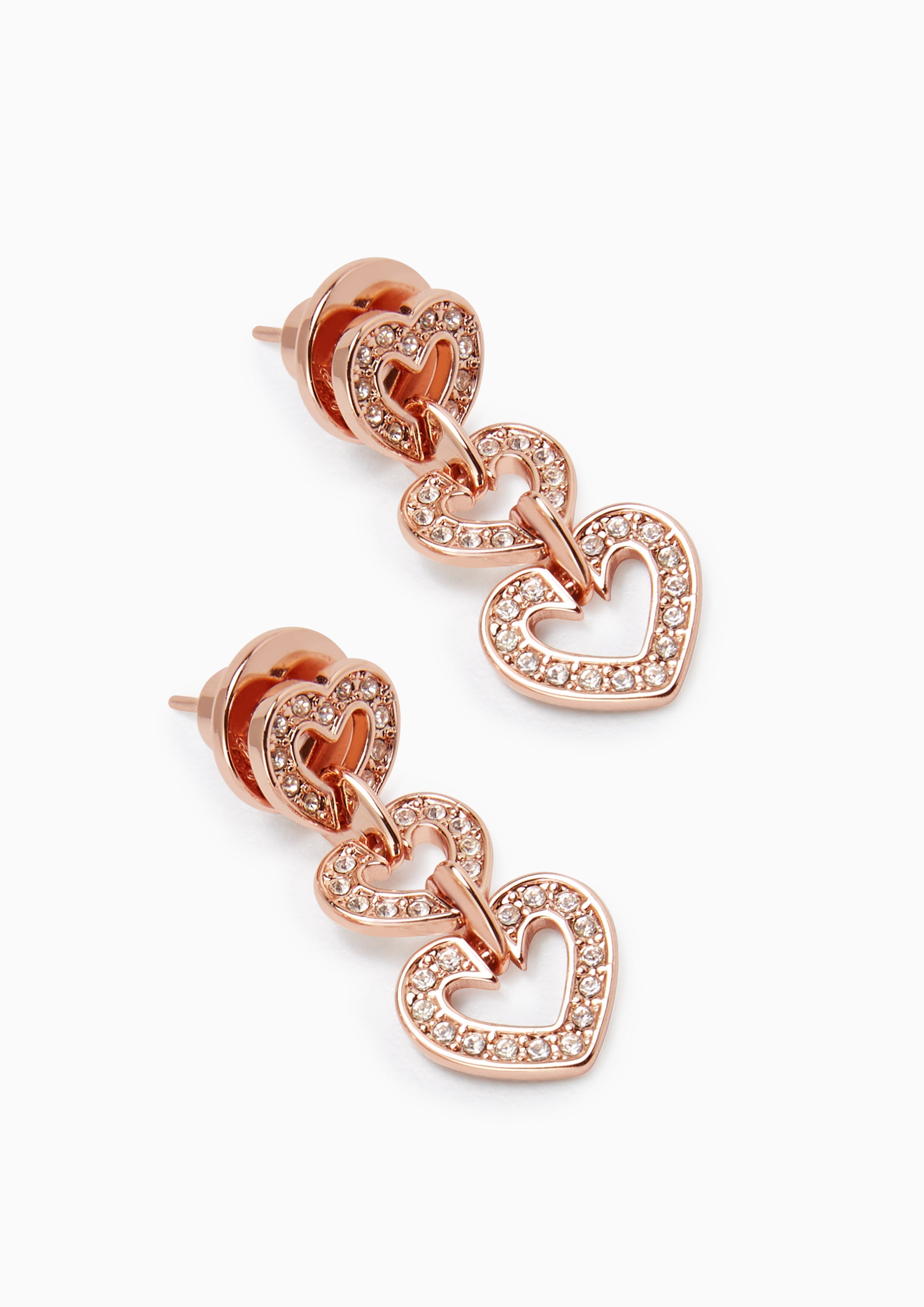 My Heart Earrings  - Rose Gold