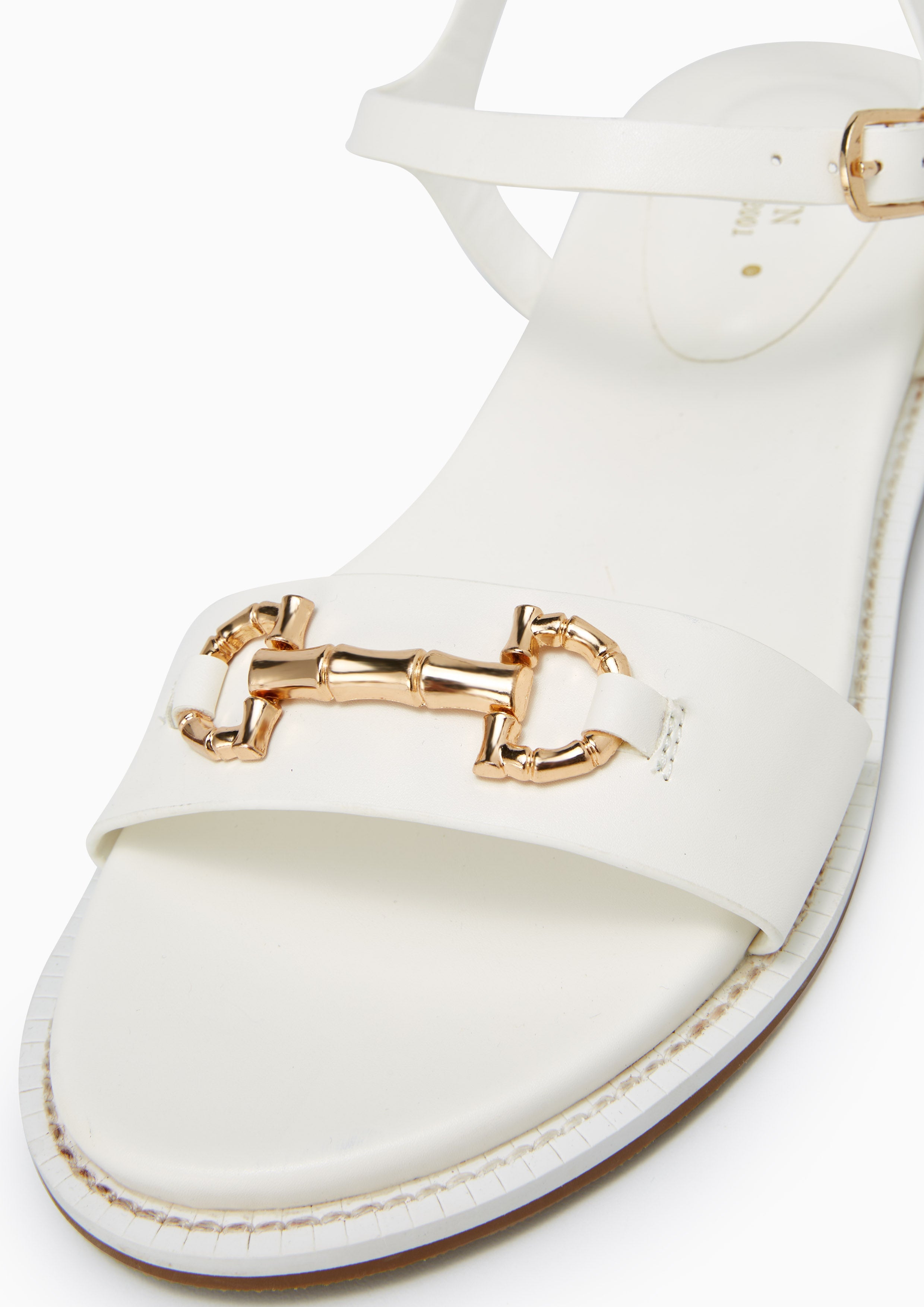 Busy Bee Flats And Sandals - Ivory