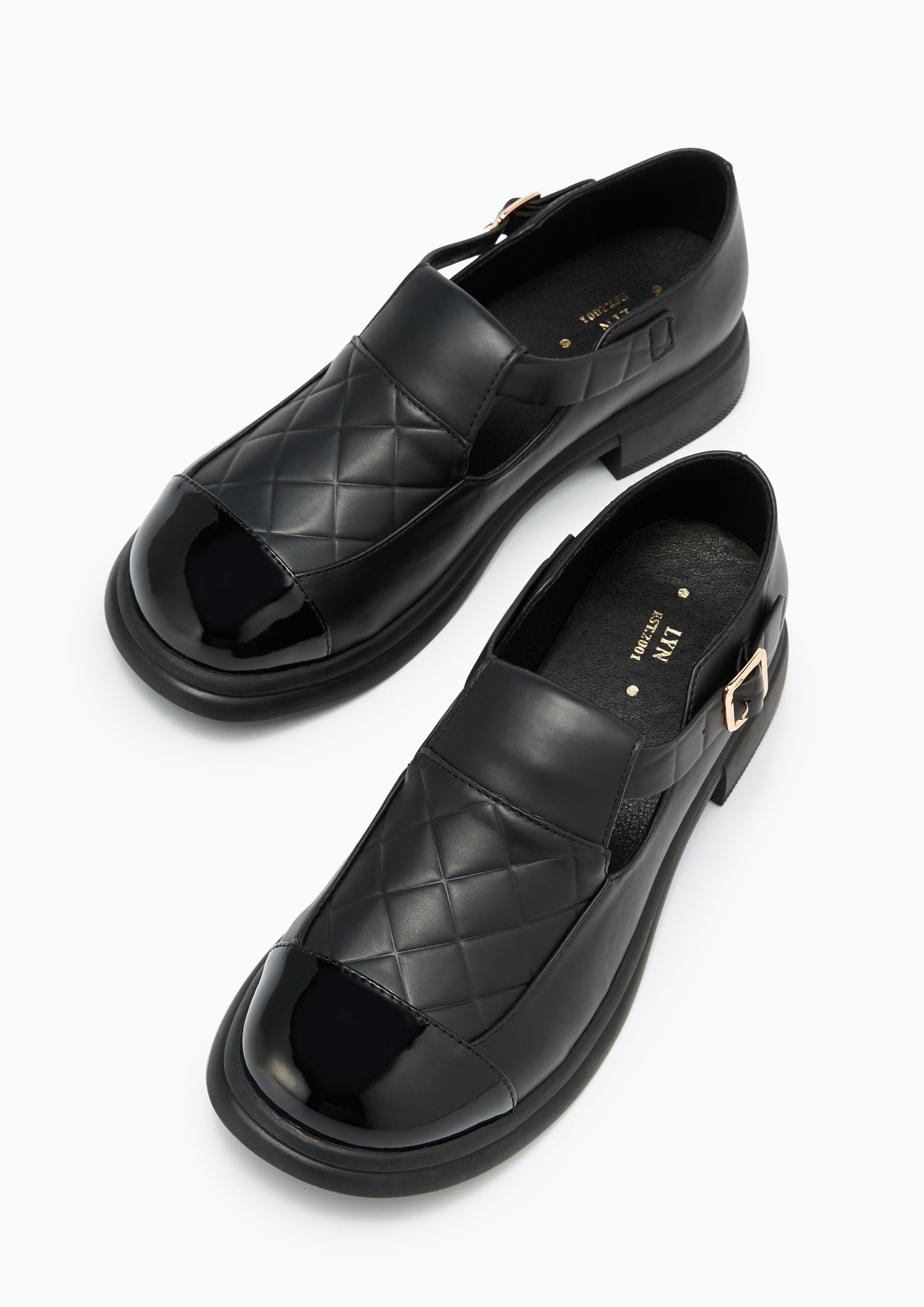 Colby Loafer Flats And Sandals - Black