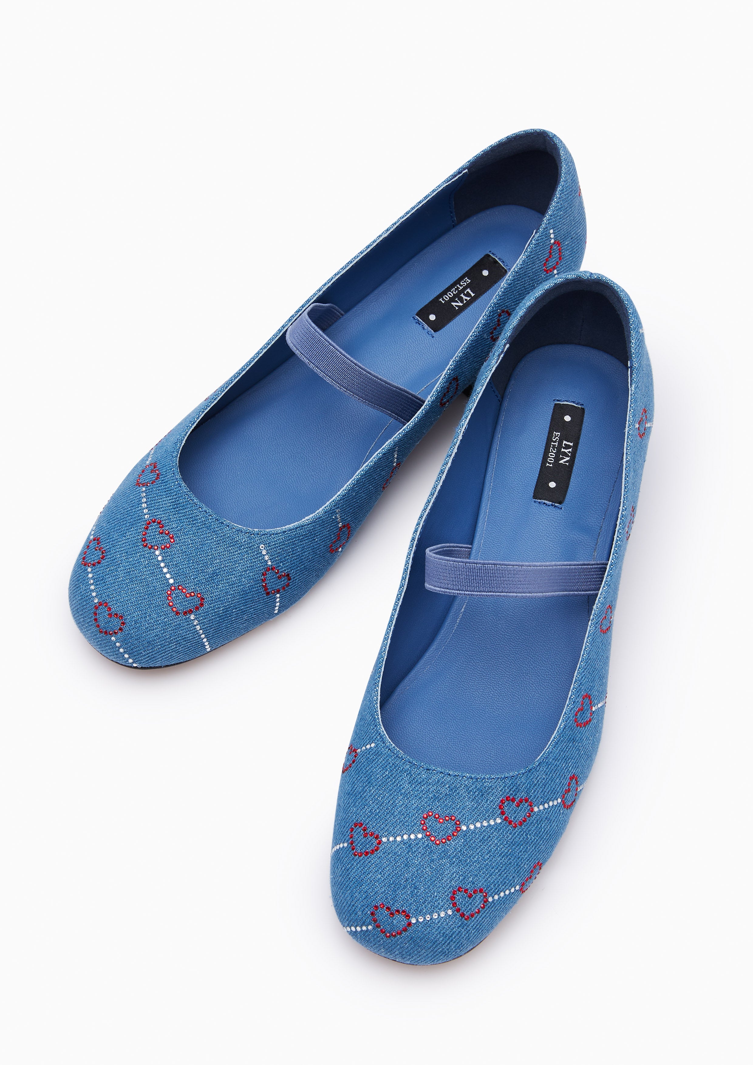 Amie Flats And Sandals - Blue Variation 2