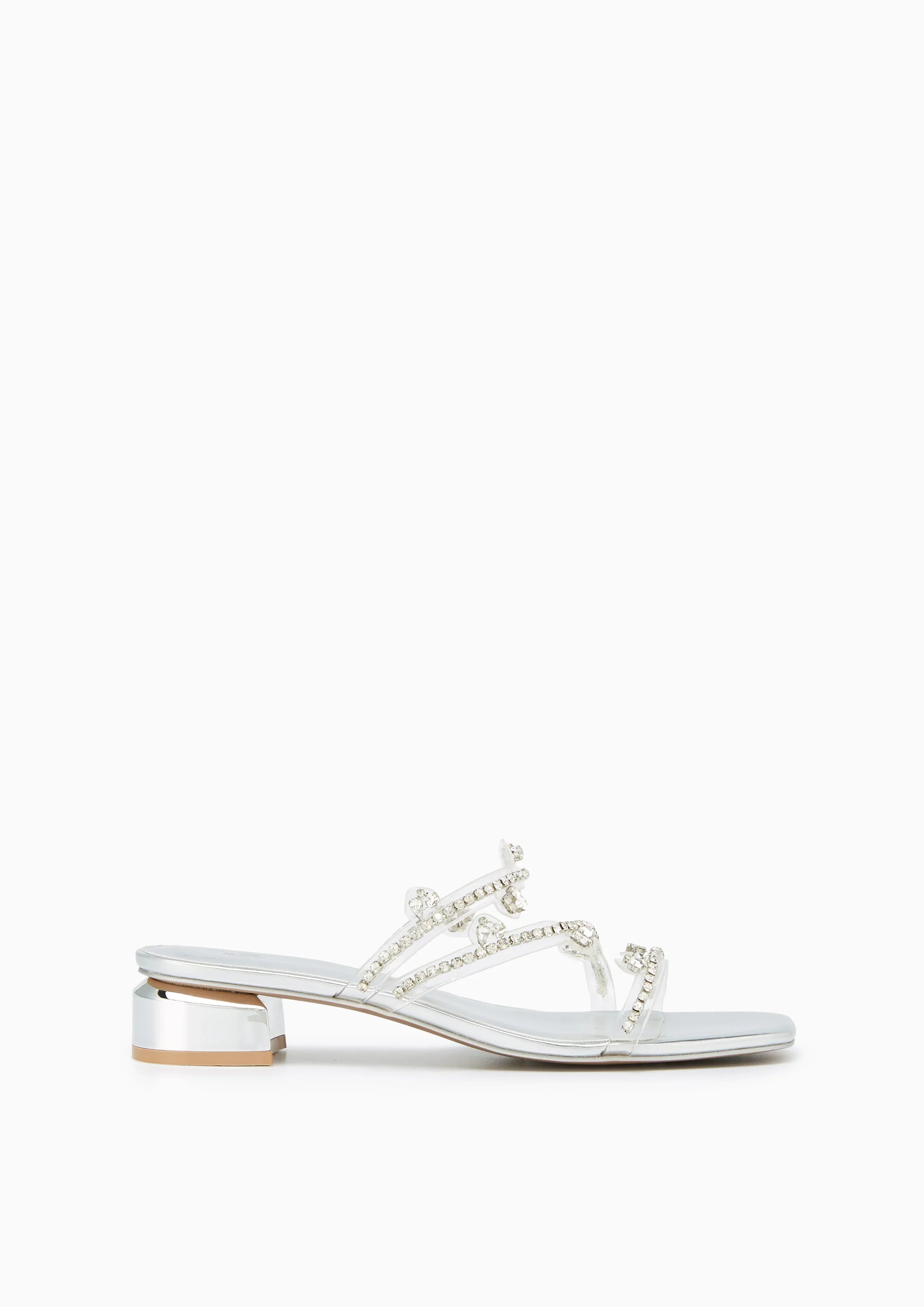 Pierce Flats And Sandals - Silver