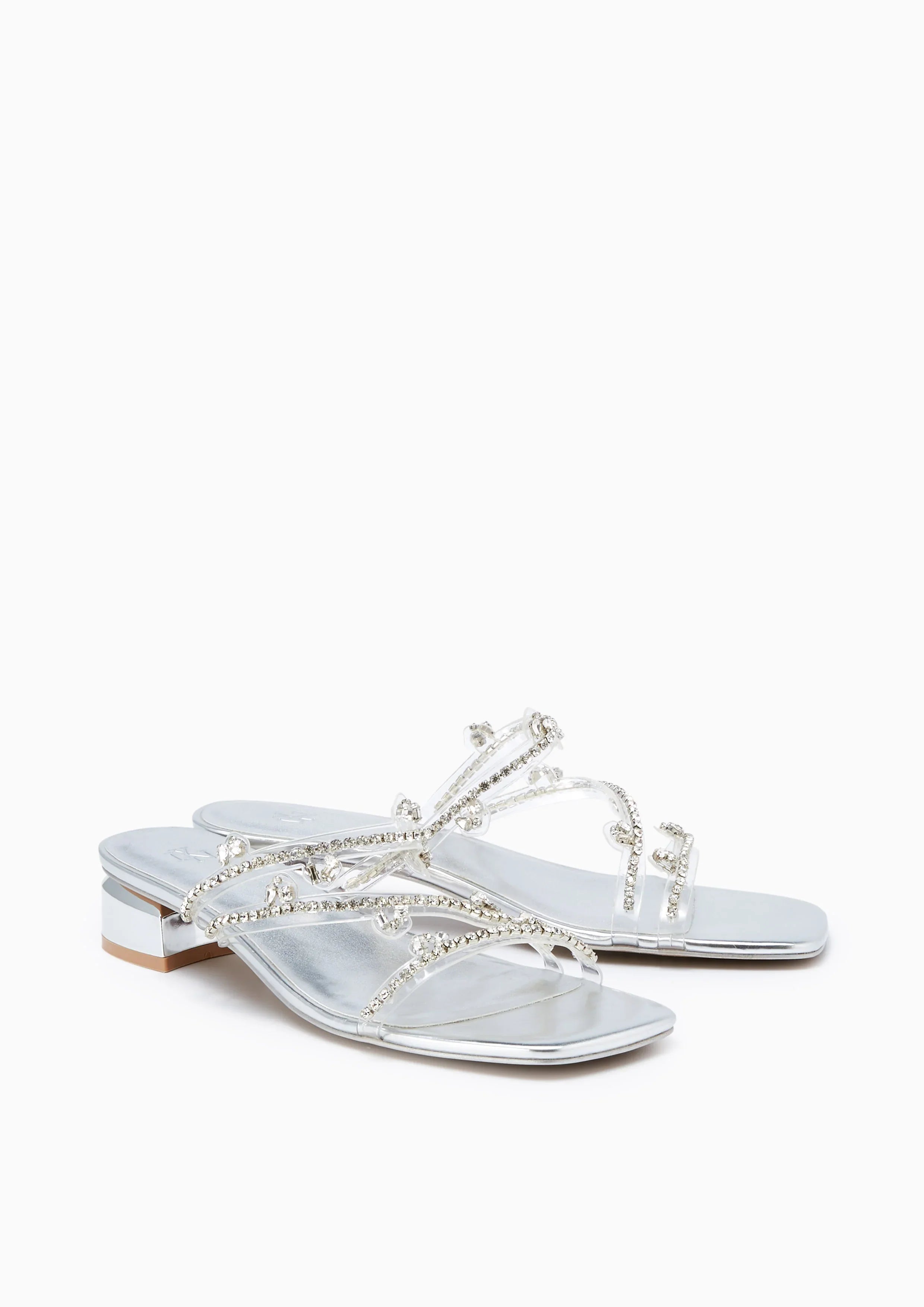 Pierce Flats And Sandals - Silver