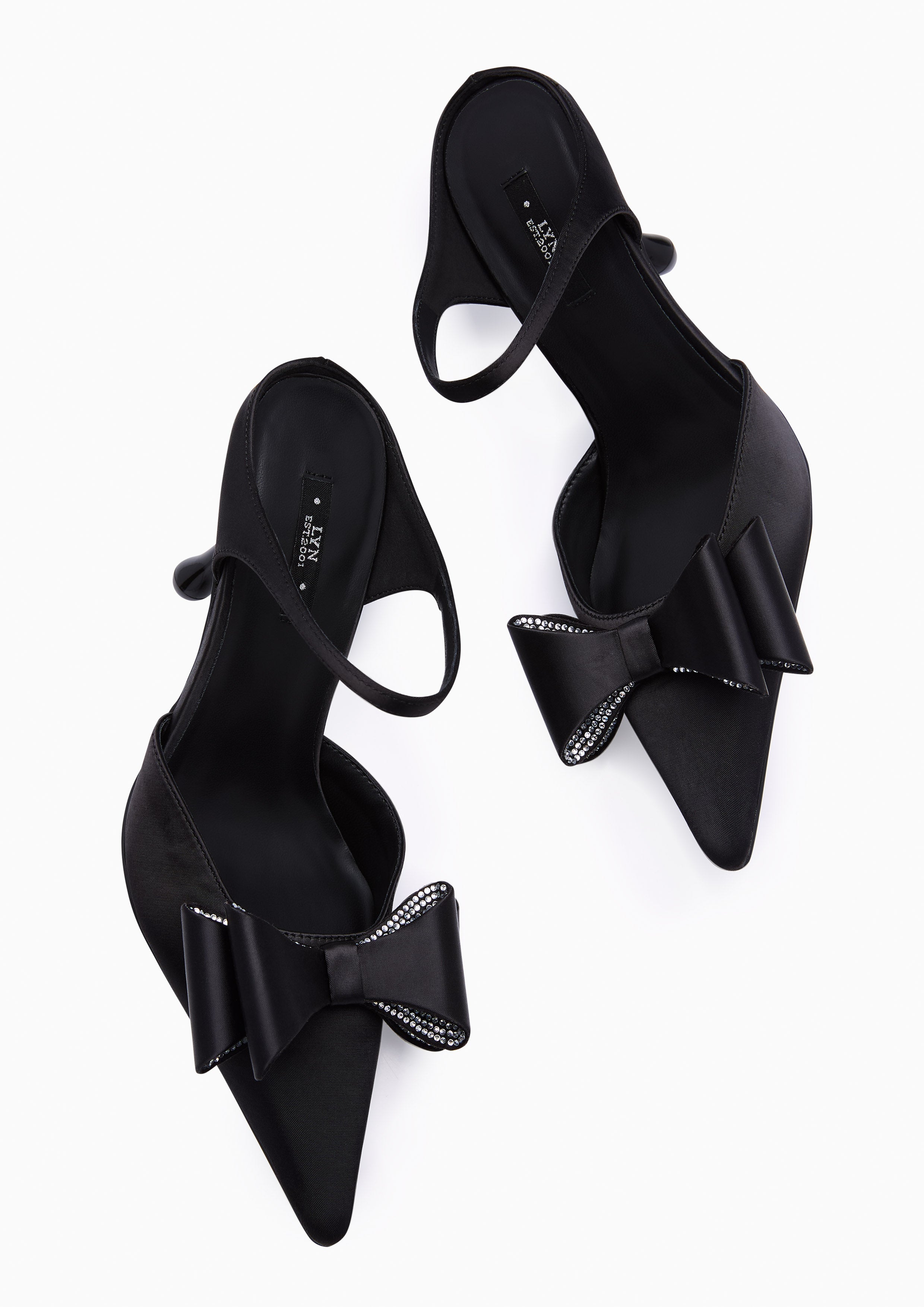 Icy Pump Heels - Black Variation 2