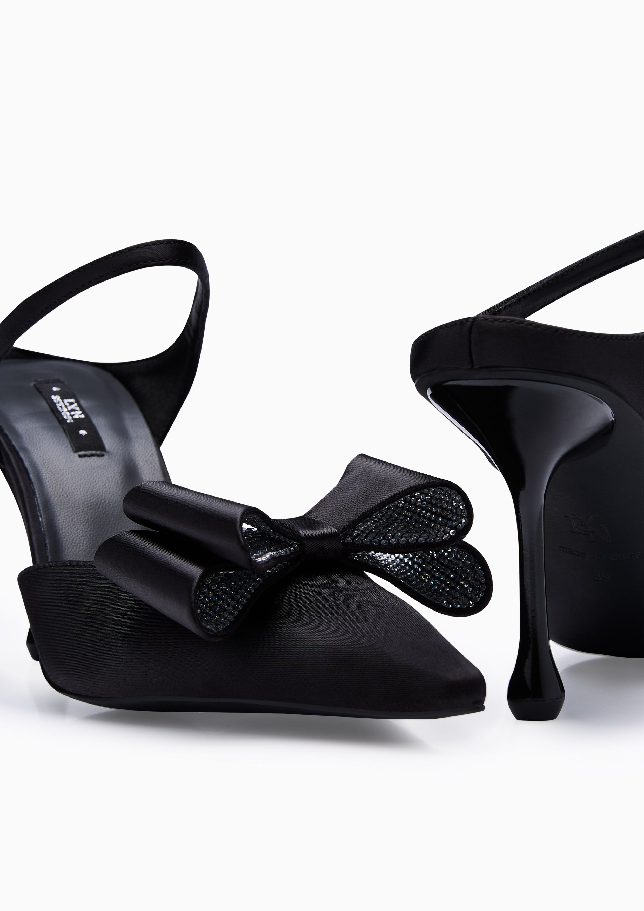 Icy Pump Heels - Black Variation 2