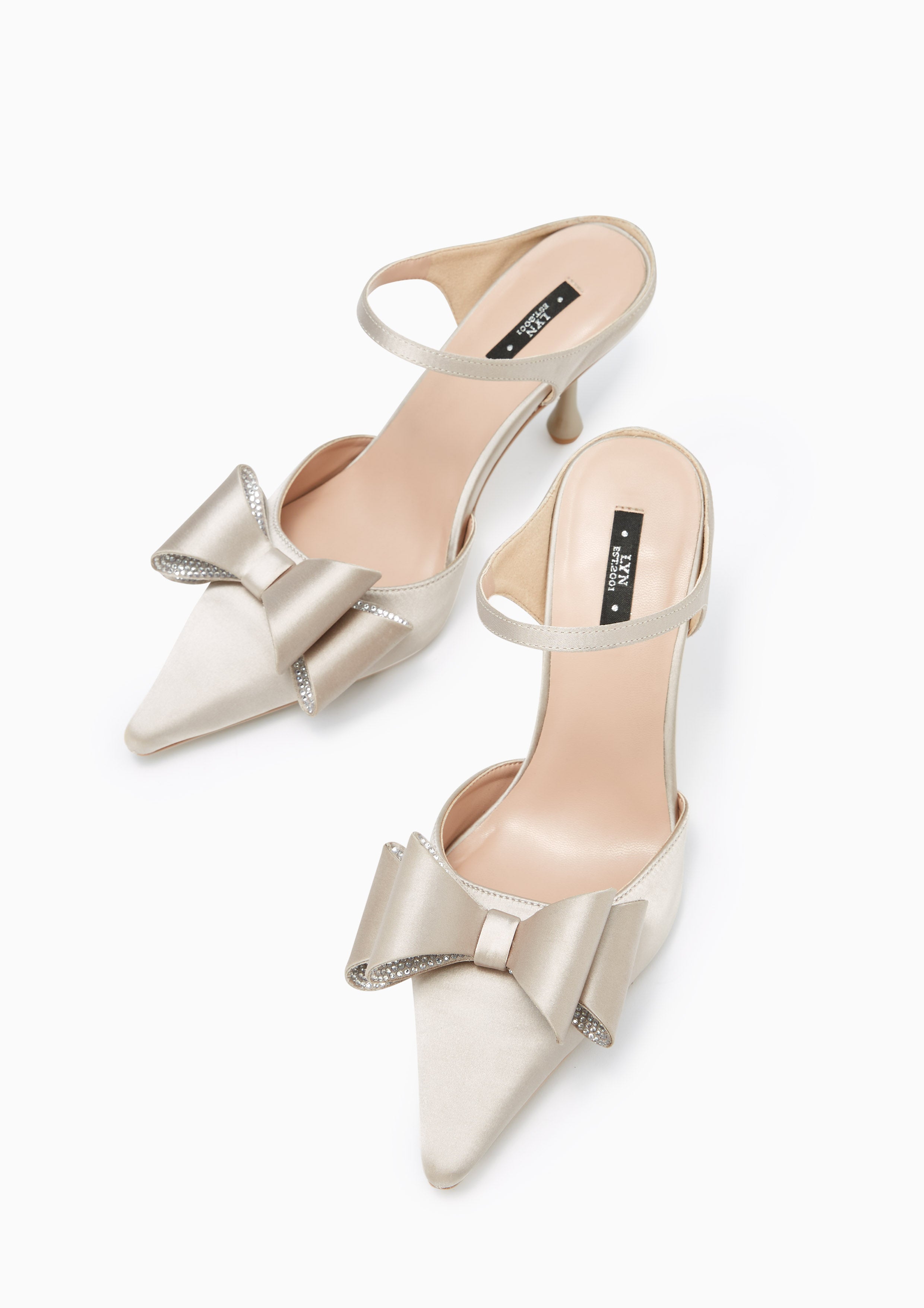 Icy Pump Heels - Taupe