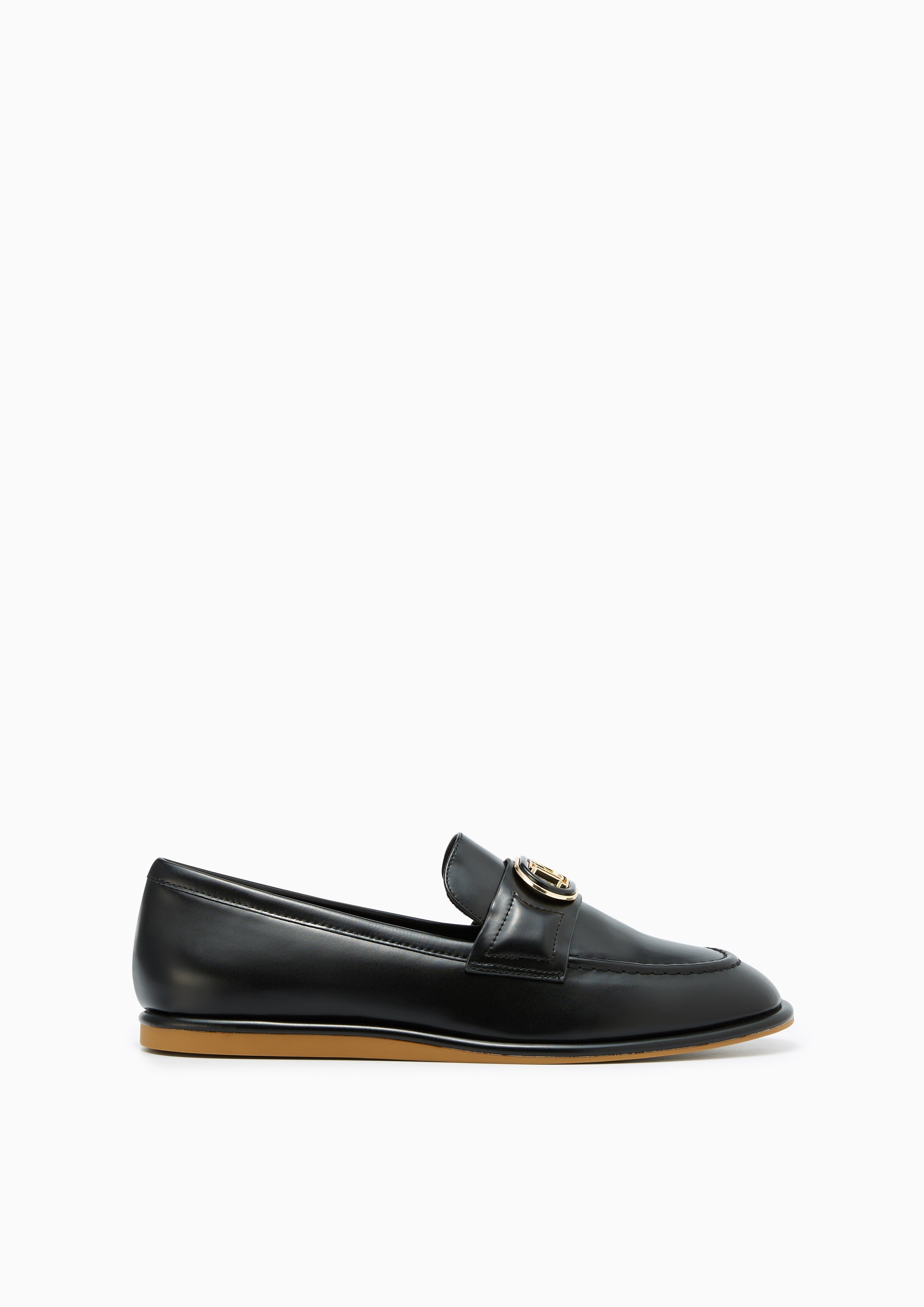 April Loafer Flats And Sandals - Black