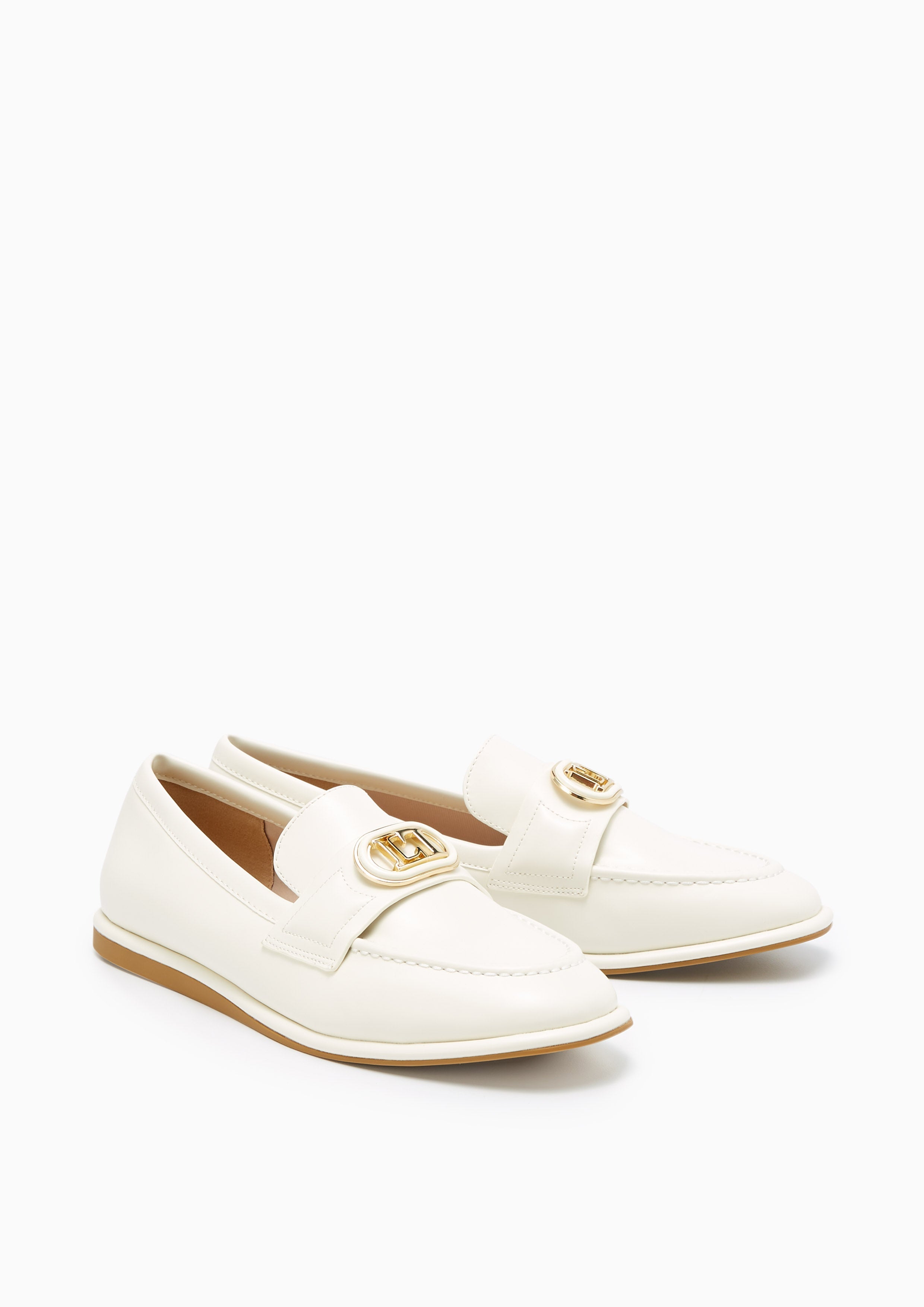 April Loafer Flats And Sandals - Ivory