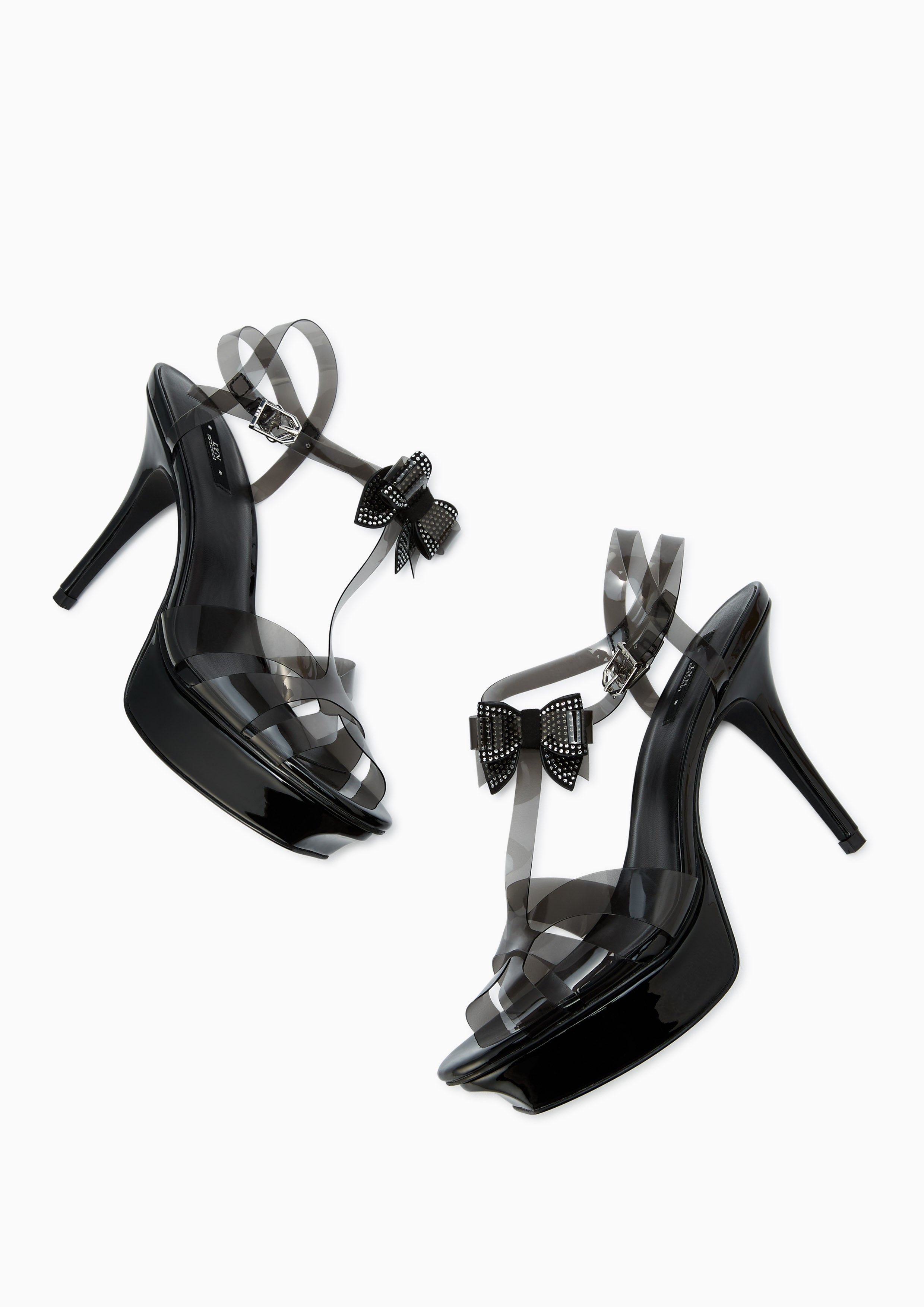 Sabella Bow Heels - Black