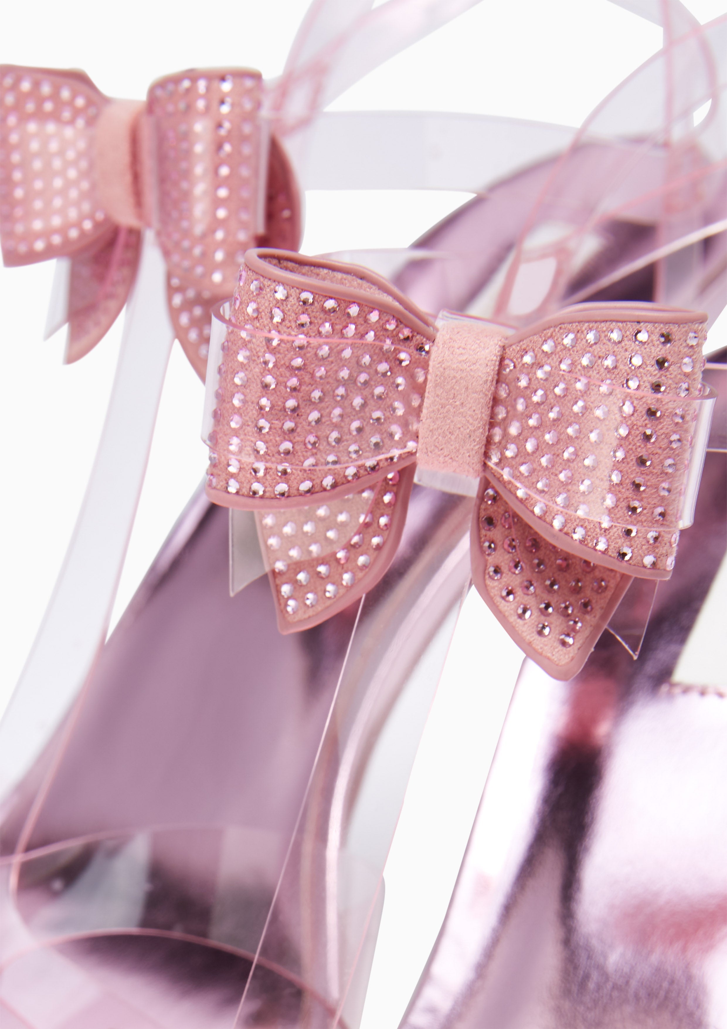 Sabella Bow Heels - Pink