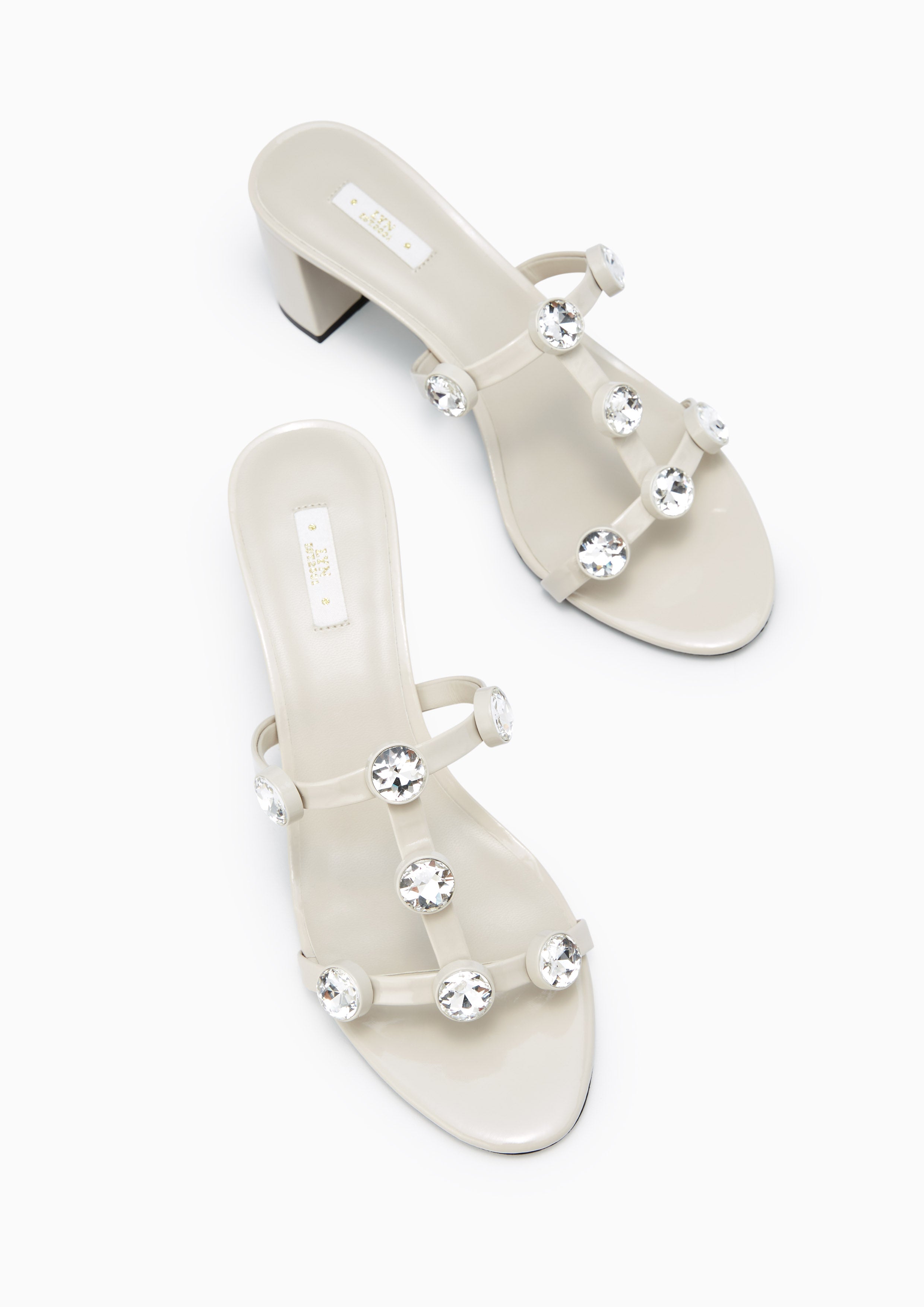 Kirby Mid Heels - Light Grey