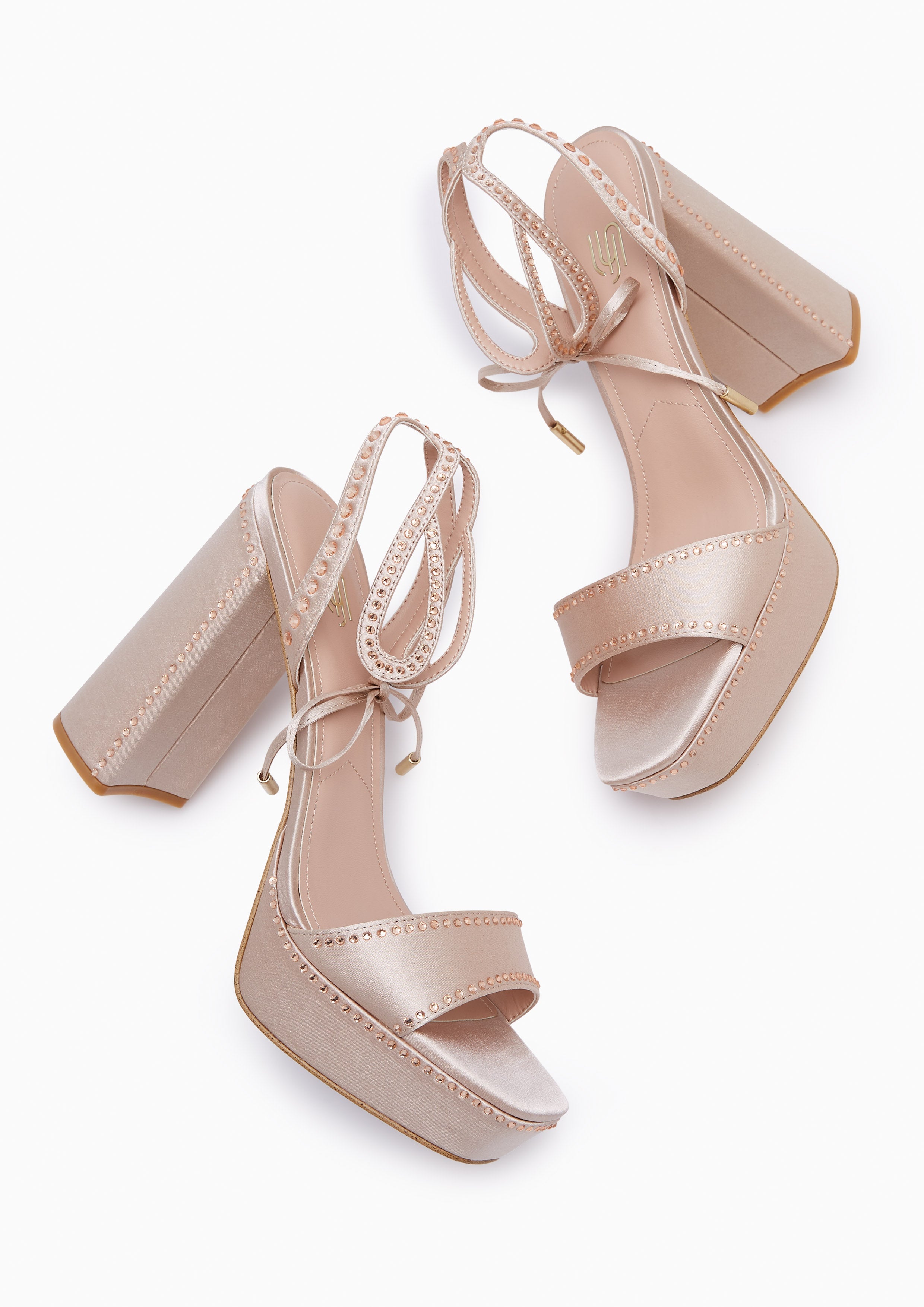 Perla Infinite Heels - Taupe