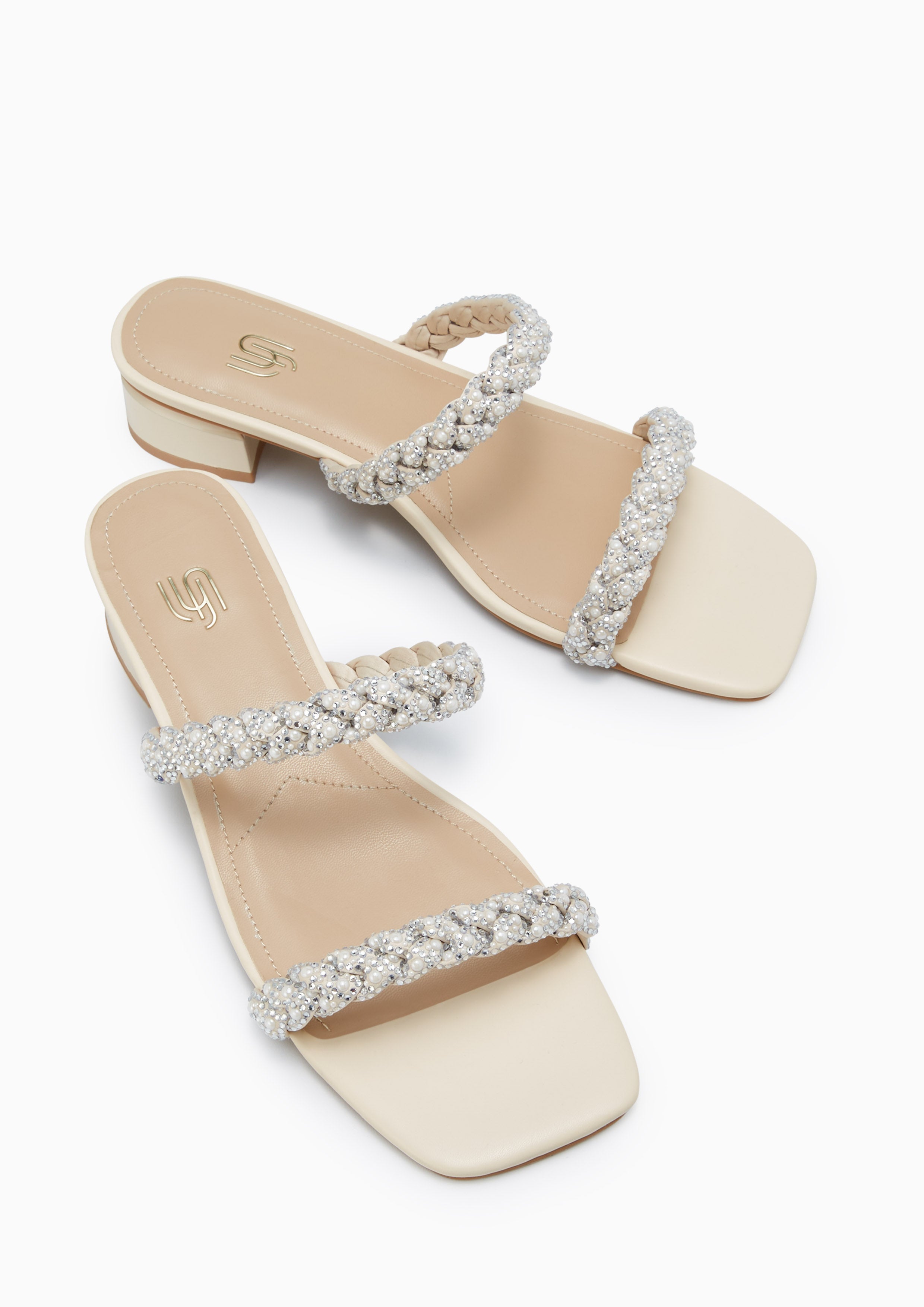 Promise Pearl Infinite Flats And Sandals - Ivory