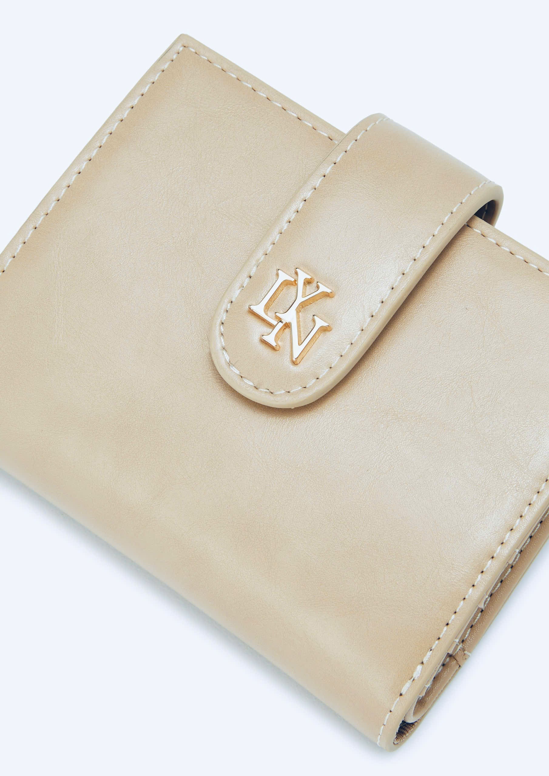 Bestie  Wallet - Beige