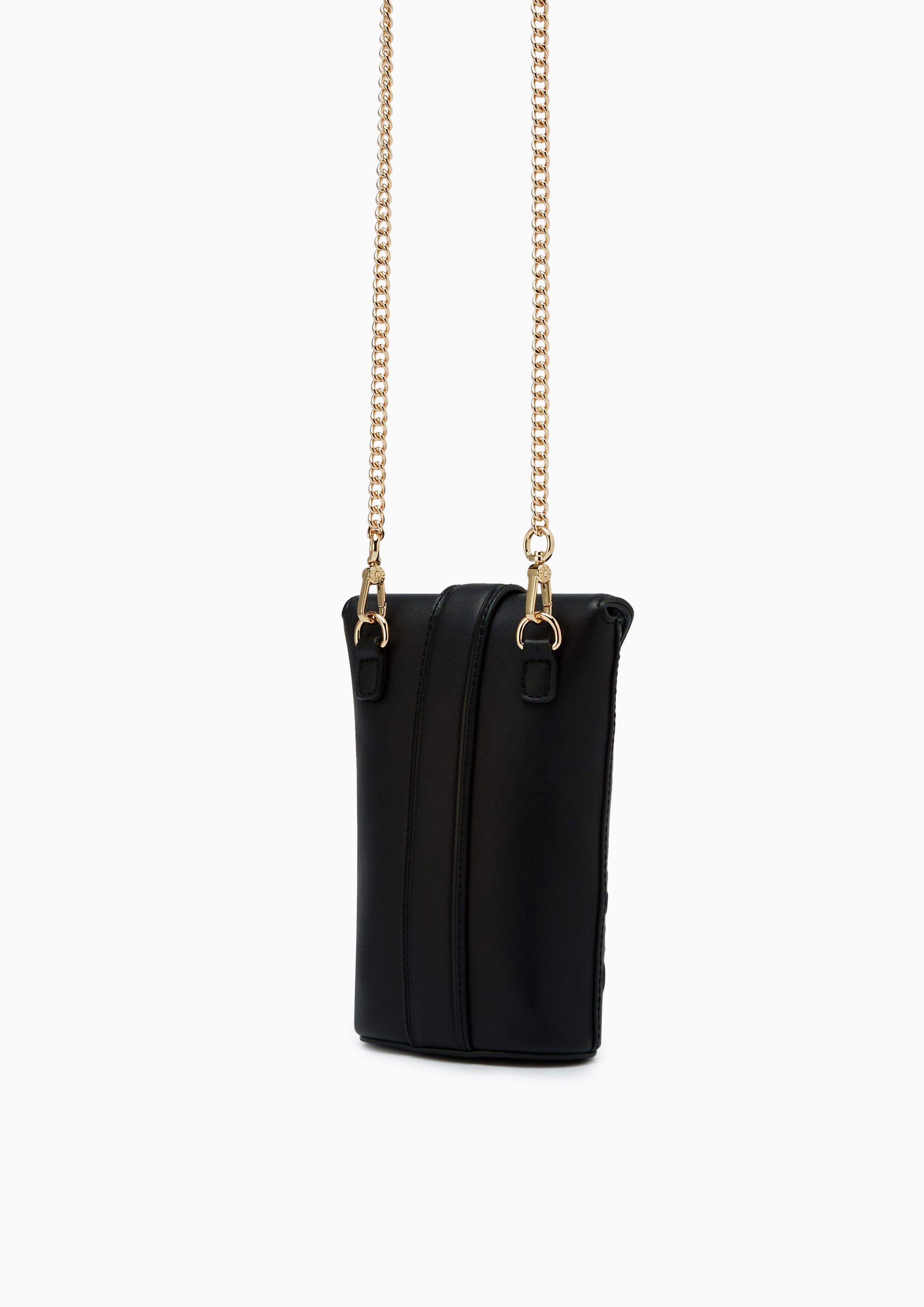 Junni Phone Pocket Wallet On Chain - Black