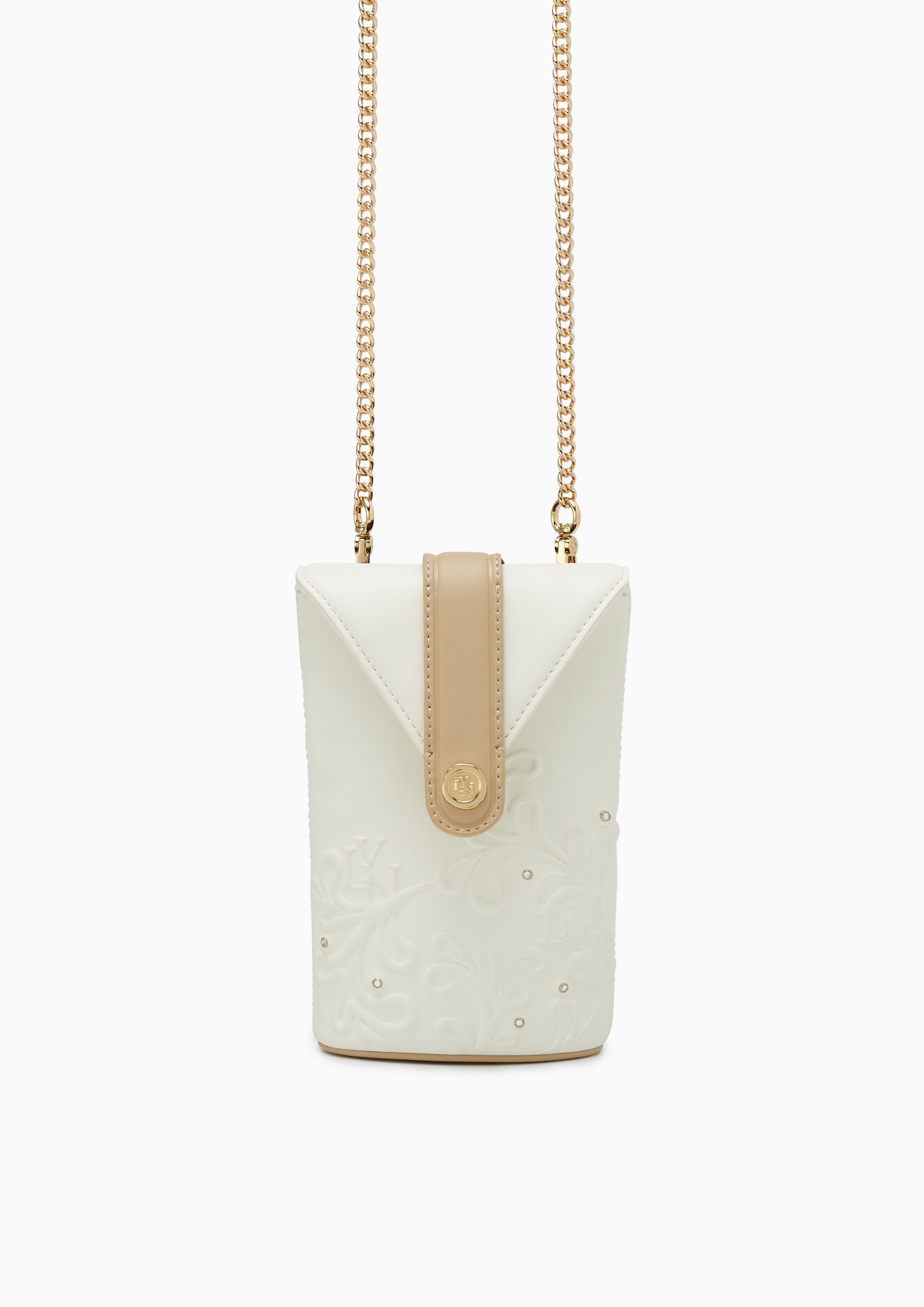 Junni Phone Pocket Wallet On Chain - Ivory