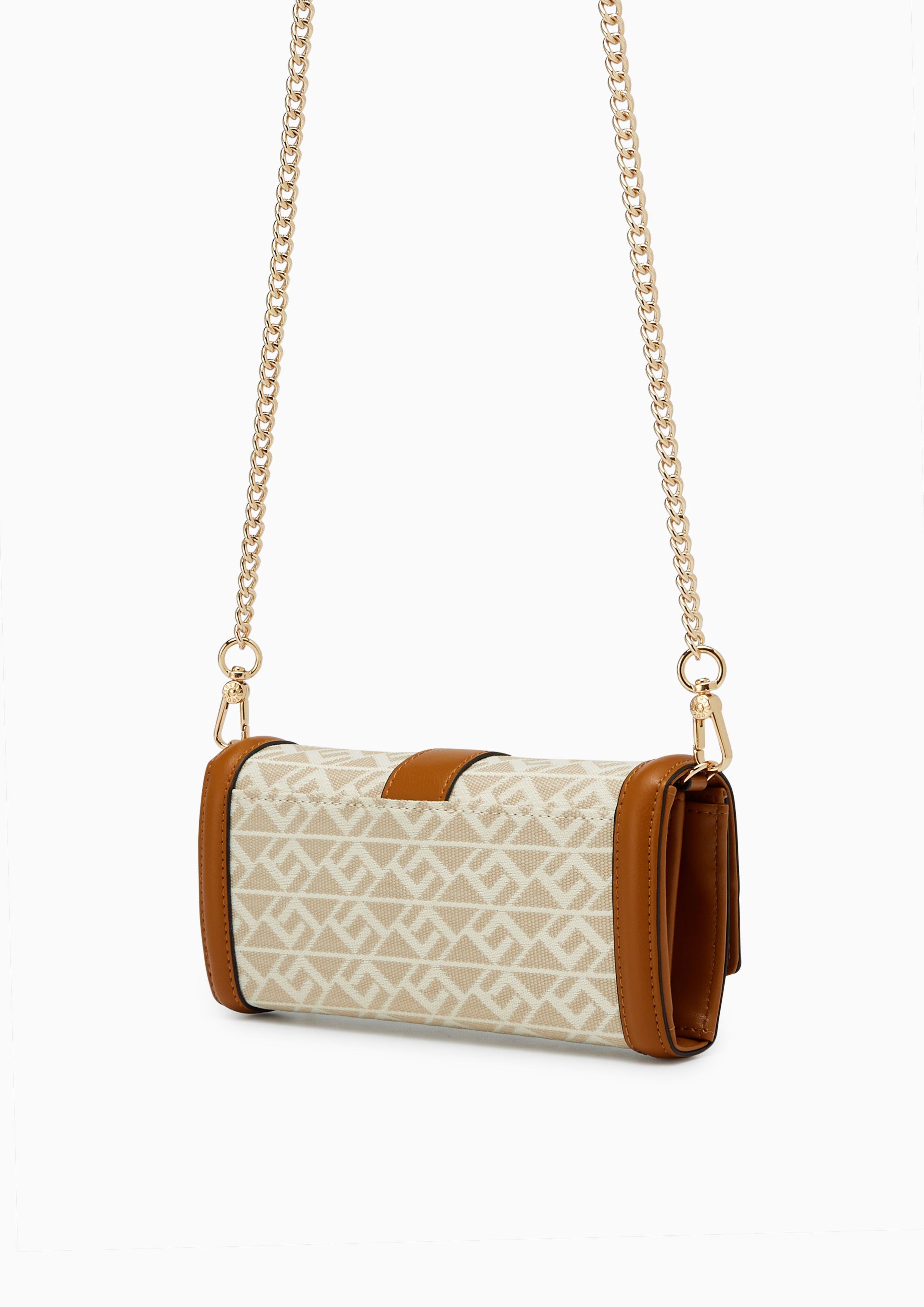 Mona Wallets On Chain - Printed Beige