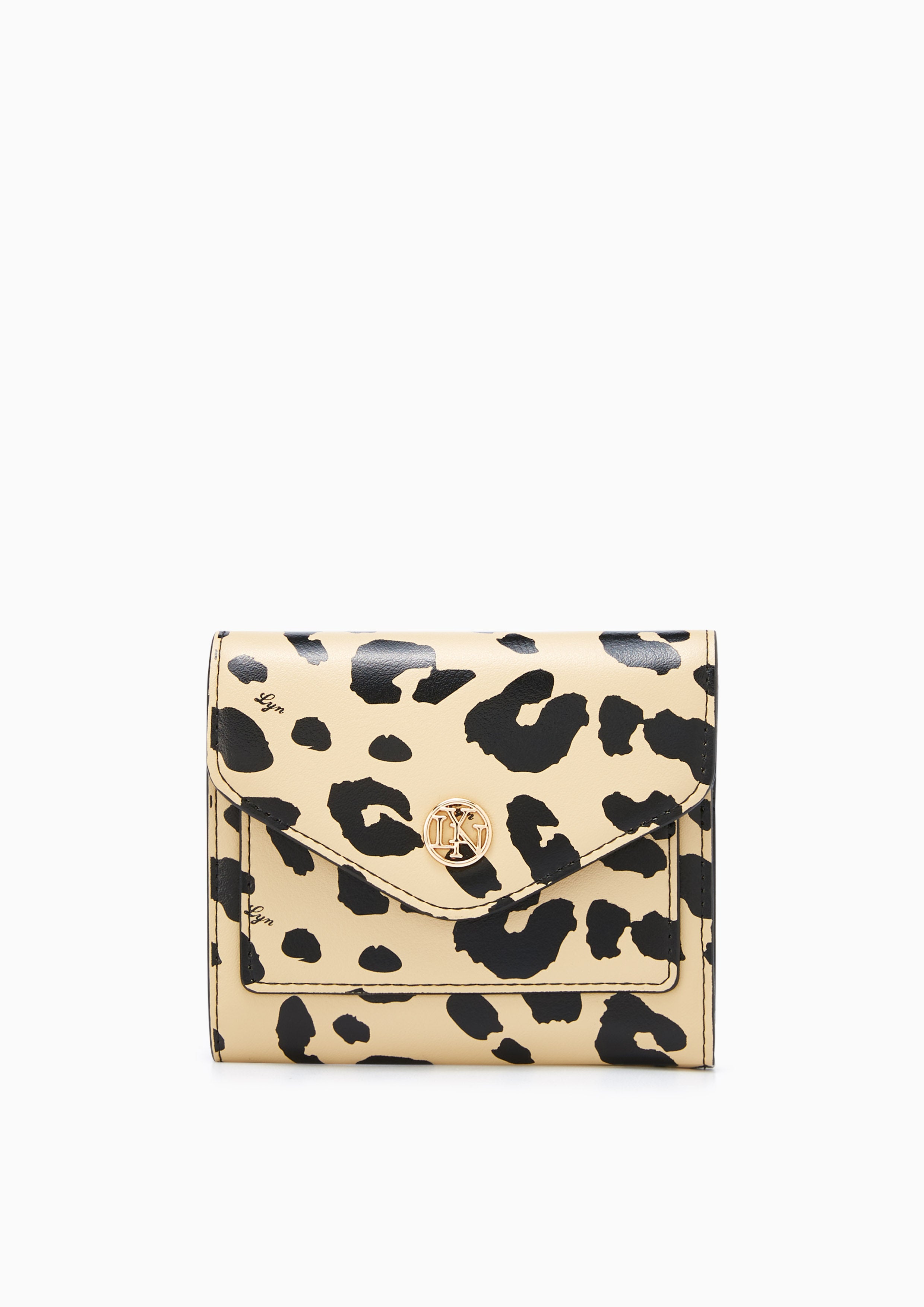 Riley Short Wallet - Leopard