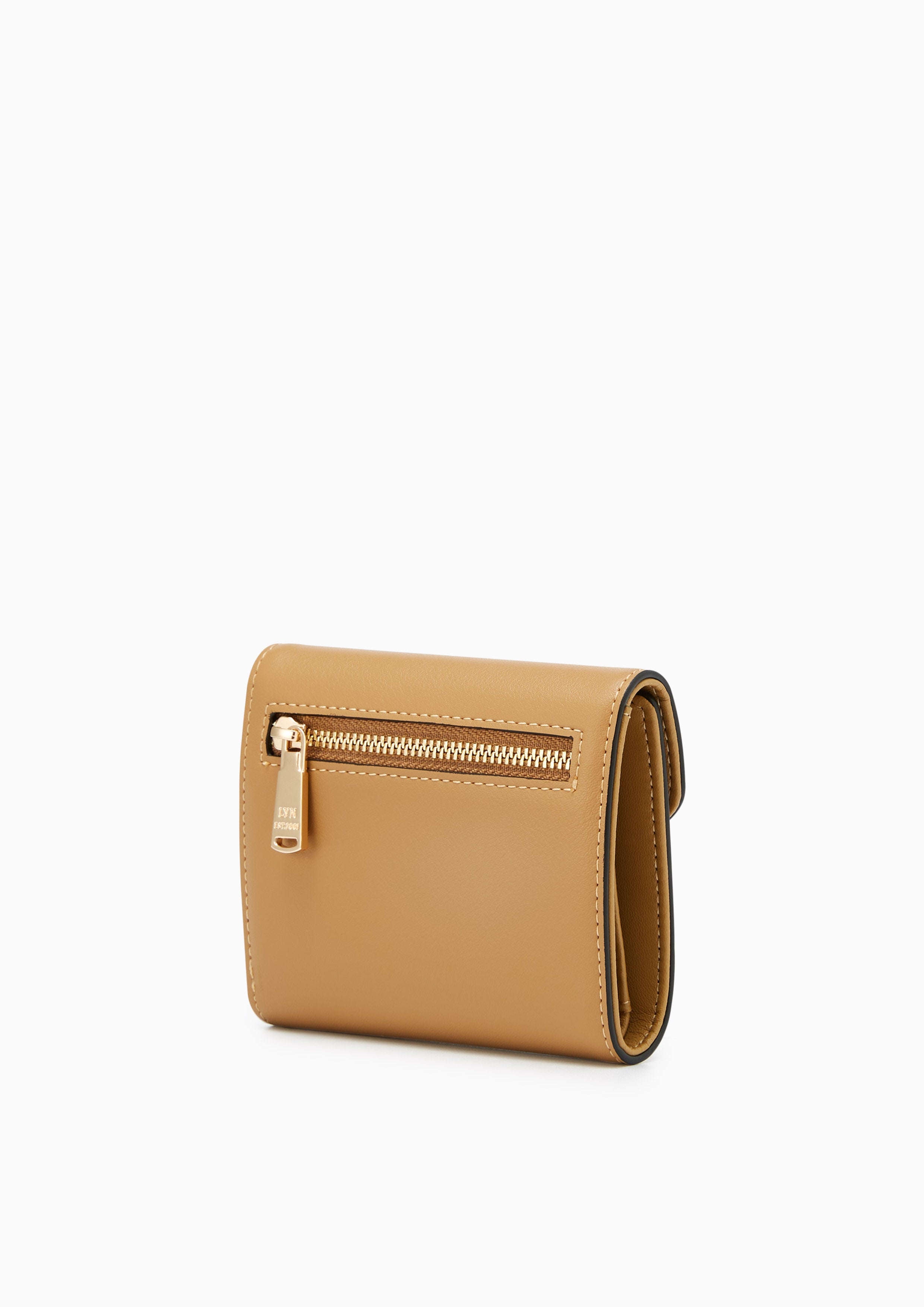 Riley Short Wallets - Beige